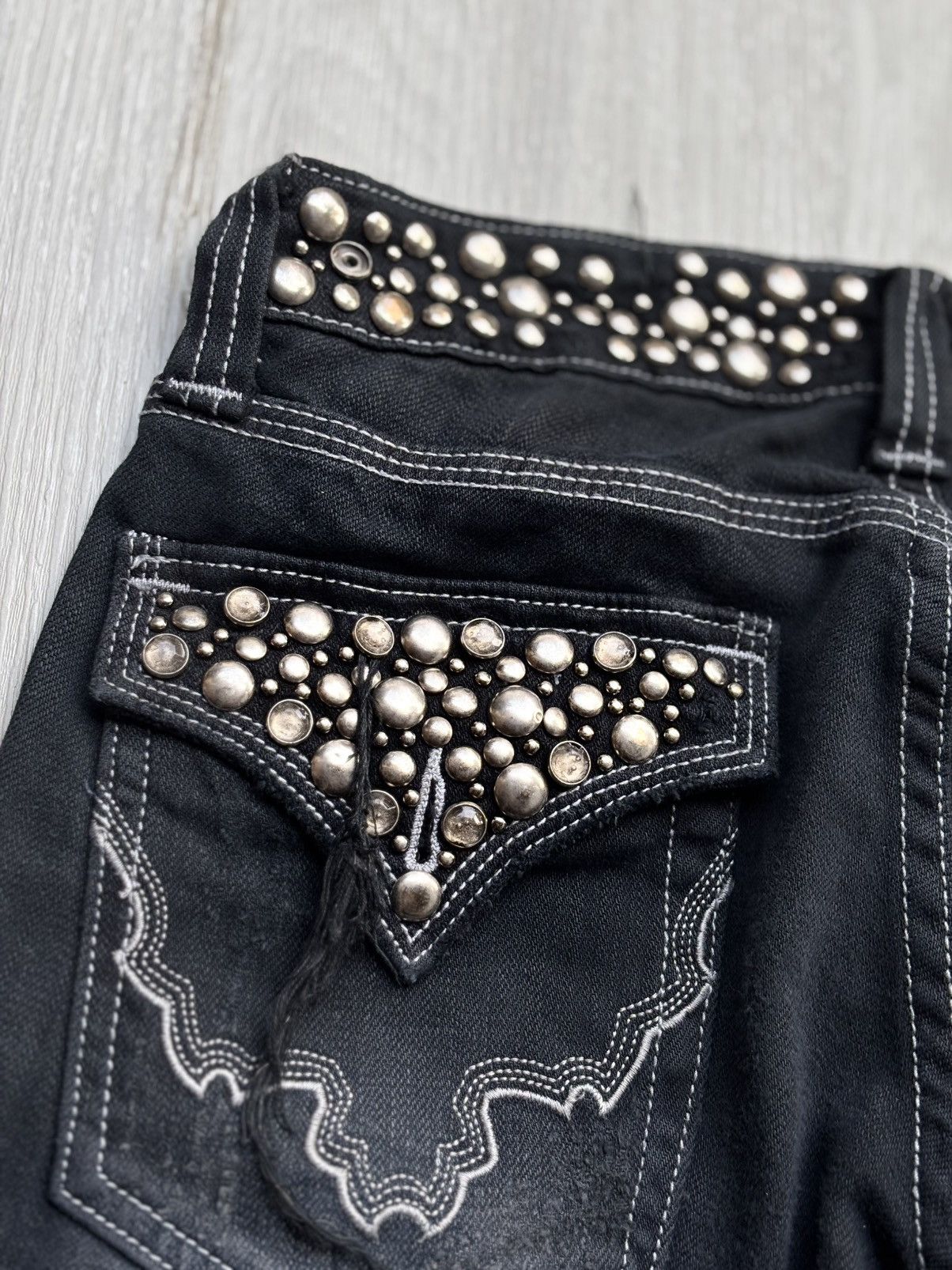 14th Addiction MISSME laceup flare jeans Size US 26 / EU 42 - 9 Thumbnail