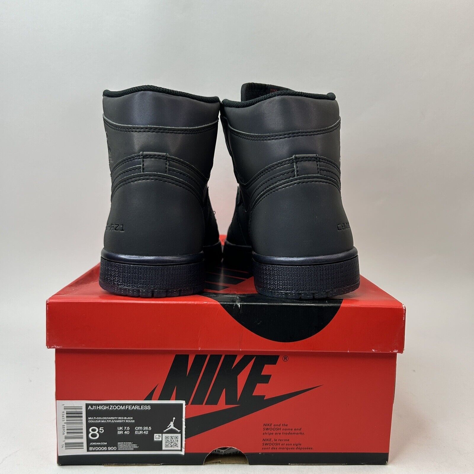 Jordan Brand Nike Air Jordan 1 Retro High Zoom “Fearless” 2023 Size US 8.5 / EU 41-42 - 4 Thumbnail
