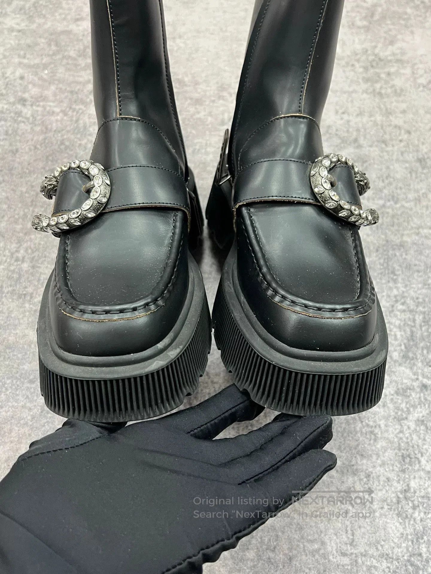 Other gucci embellished black ankle boots size 36. Size US 6 / IT 36 - 4 Thumbnail
