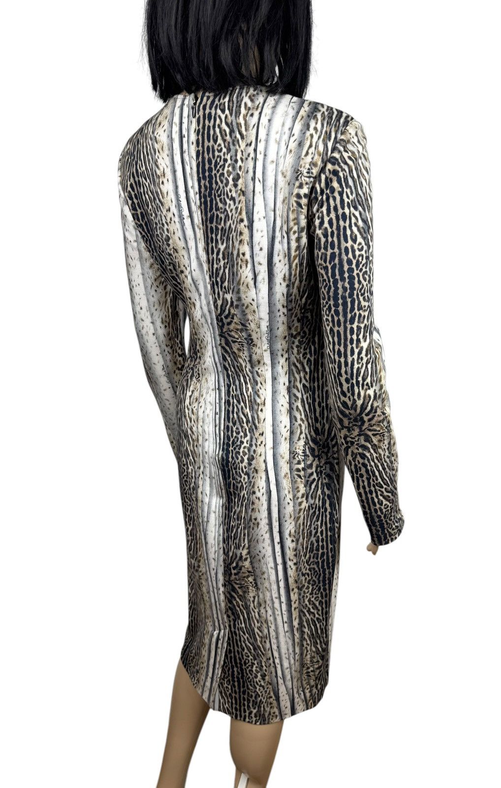 Cavalli Class × Roberto Cavalli Roberto Cavalli Class Dress Animal Print Knee Length IT44 Size M / US 6-8 / IT 42-44 - 11 Thumbnail