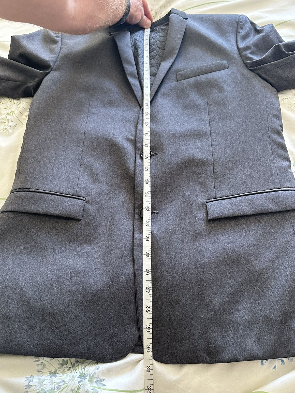 Dior AW13 Dior Homme 2 tone grey 3 piece suit 48 Size 38R - 7 Thumbnail