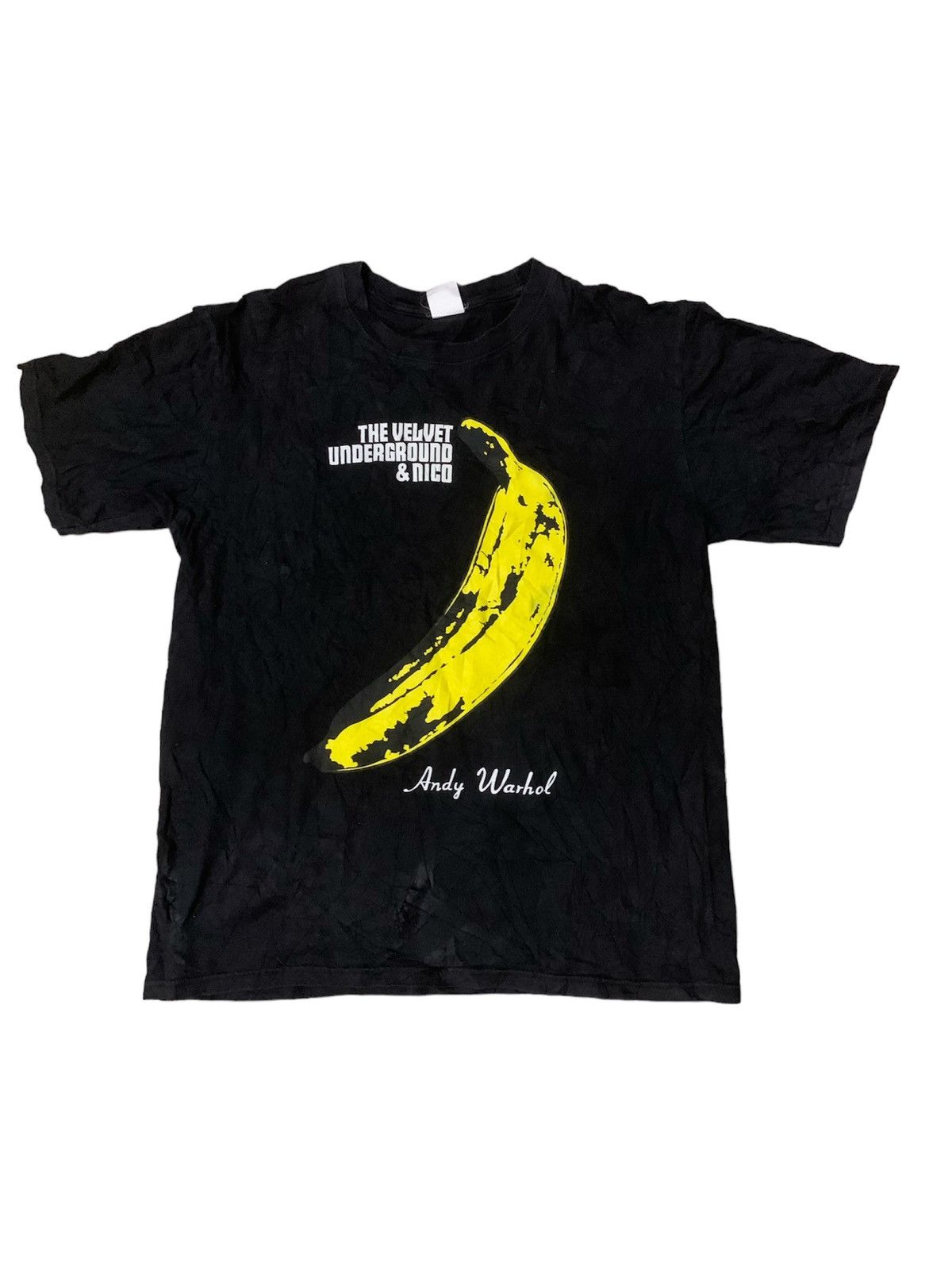 Andy Warhol The Velvet Underground & Nico X Andy Warhol Promo Tee Size US XL / EU 56 / 4 - 1 Thumbnail