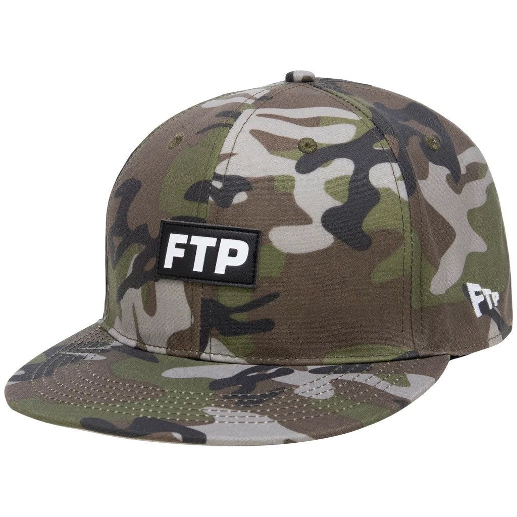 Fuck The Population Firearm Wax Cotton Fitted Hat. Sz 7 1/8 Size ONE SIZE - 1 Thumbnail