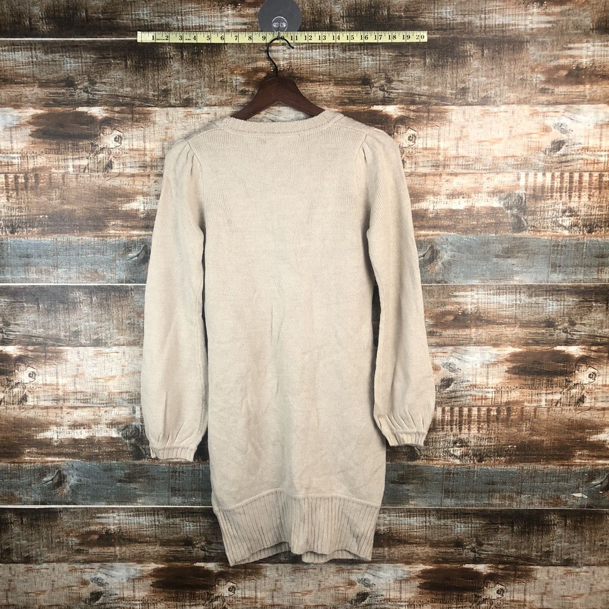 Homespun Knitwear × Japanese Brand DL Know Beans Brown Long Cardigan Kntwear #C539 Size XS / US 0-2 / IT 36-38 - 12 Thumbnail