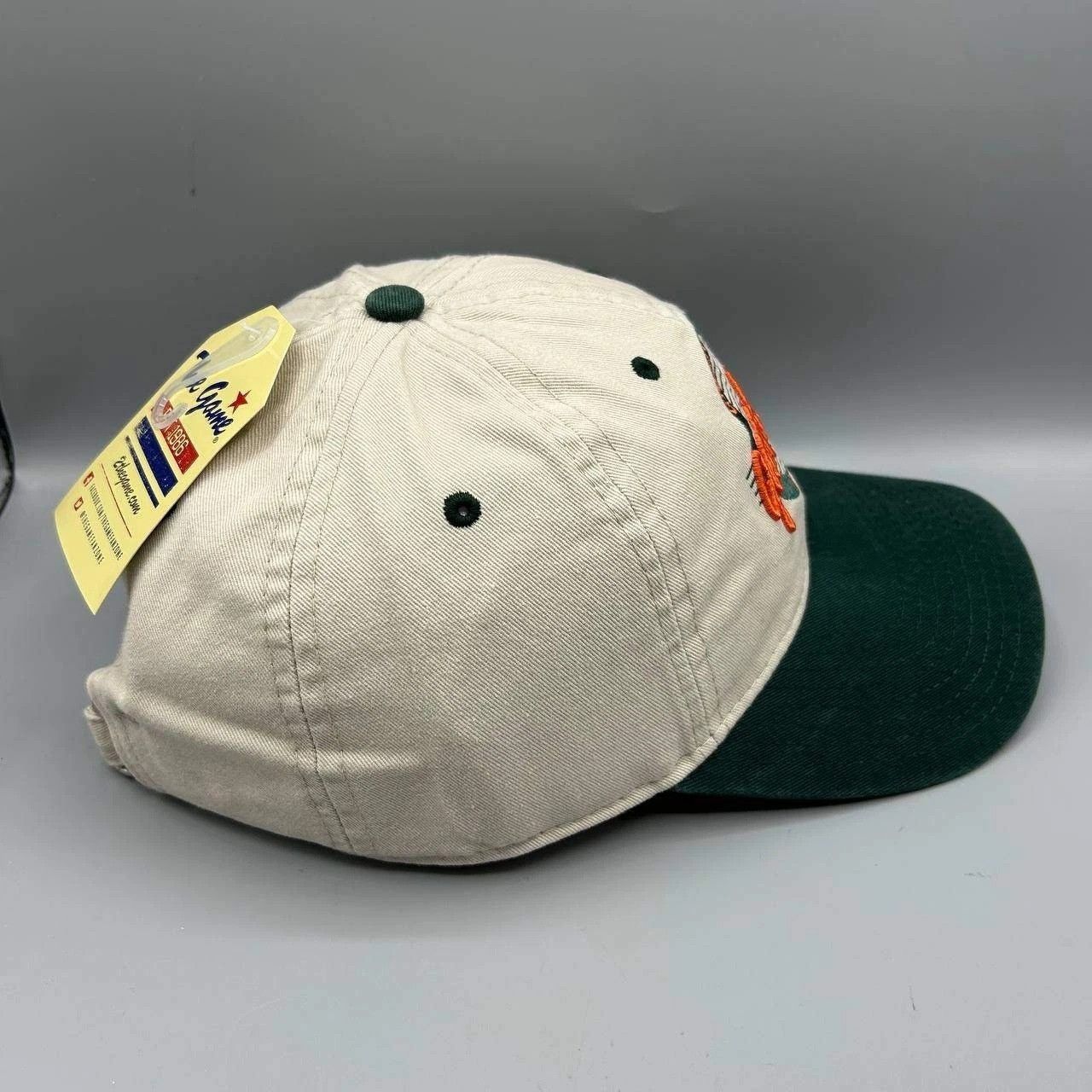 The Game Vintage Greensboro Grasshoppers Hat MiLB Strap Back Cotton Size ONE SIZE - 3 Thumbnail