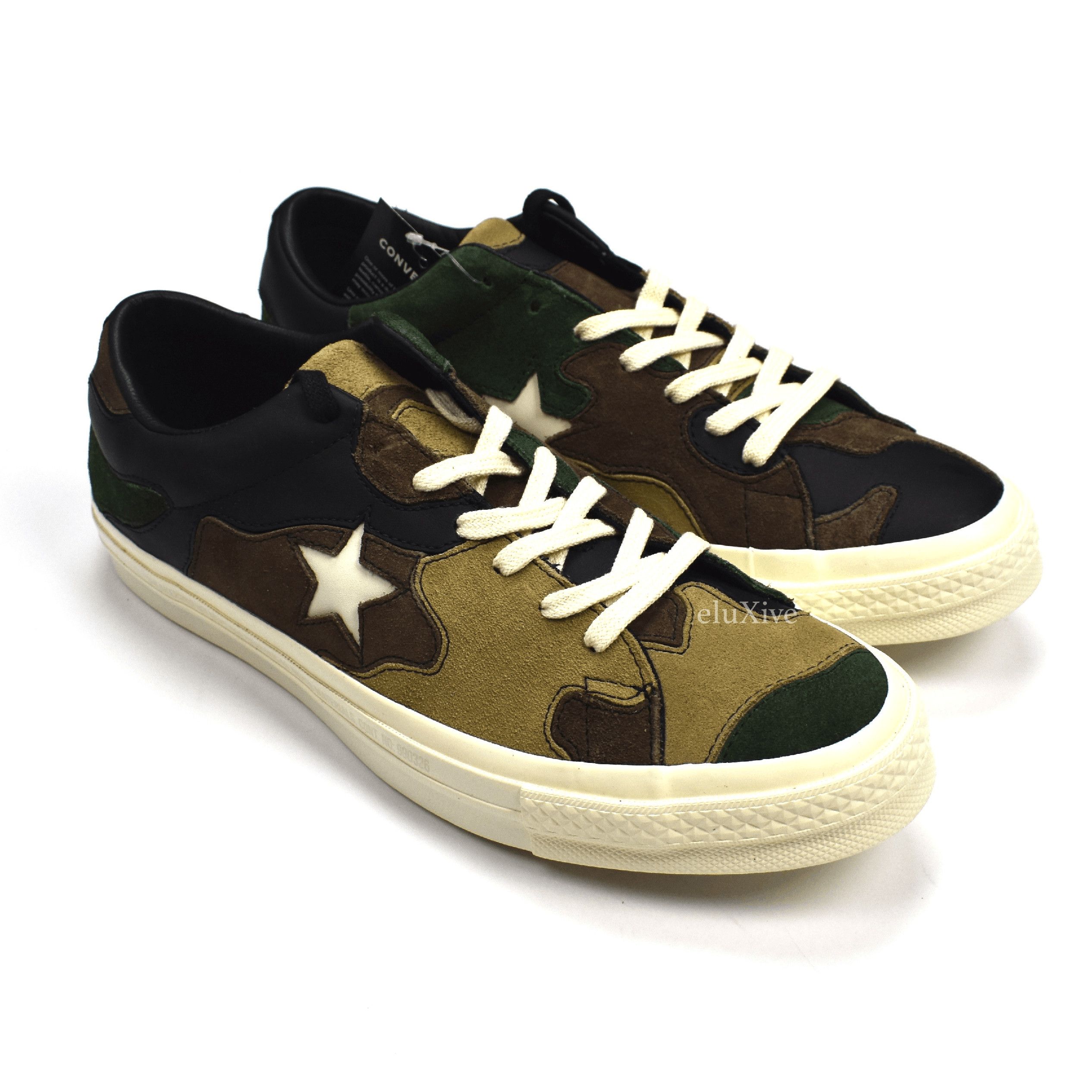 Converse × Sneakersnstuff SNS Camo Patchwork One Star Sneakers DS Size US 10 / EU 43 - 1 Preview