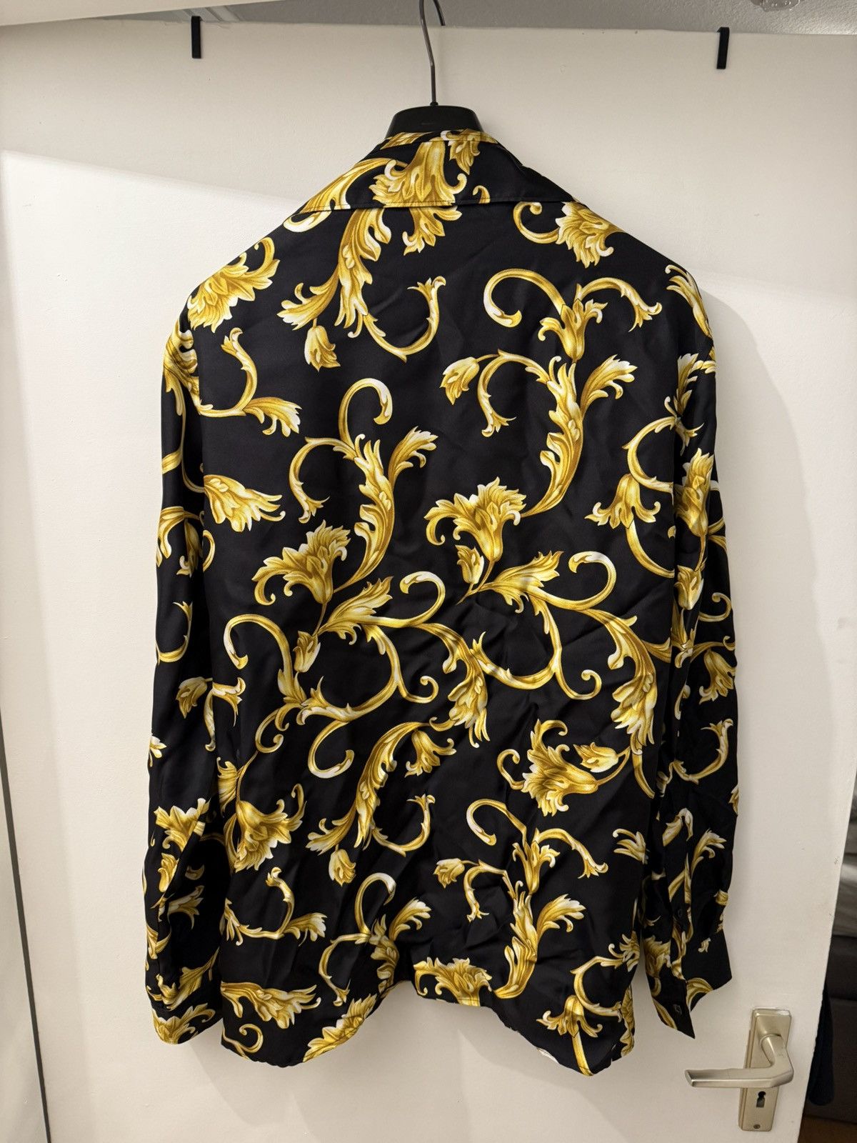 Versace Versace Shirt Black Gold Size US XS / EU 42 / 0 - 6 Thumbnail
