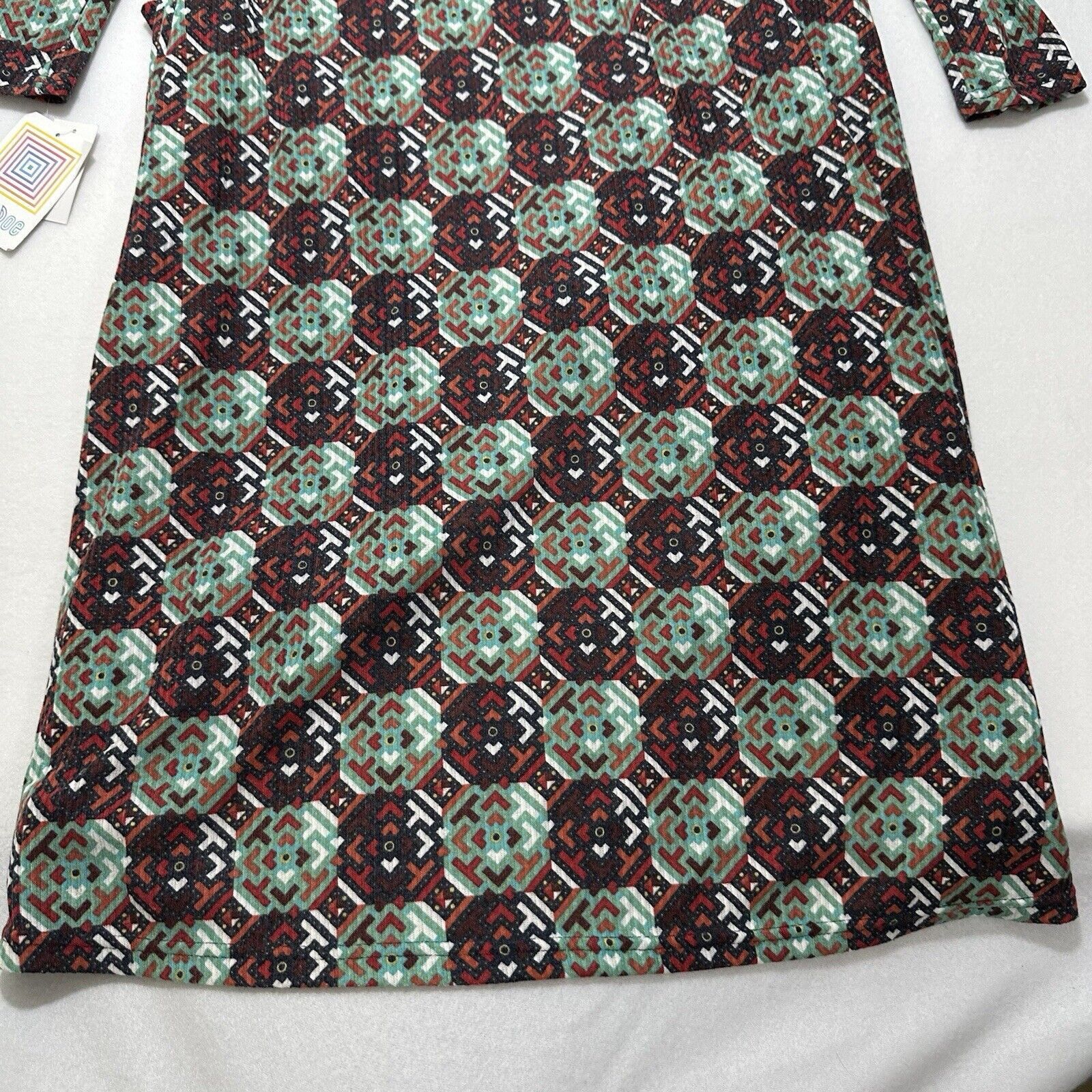 Other LuLaRoe Sarah Small Duster Cardigan Sweater Pocket Geometric Size S / US 4 / IT 40 - 14 Thumbnail