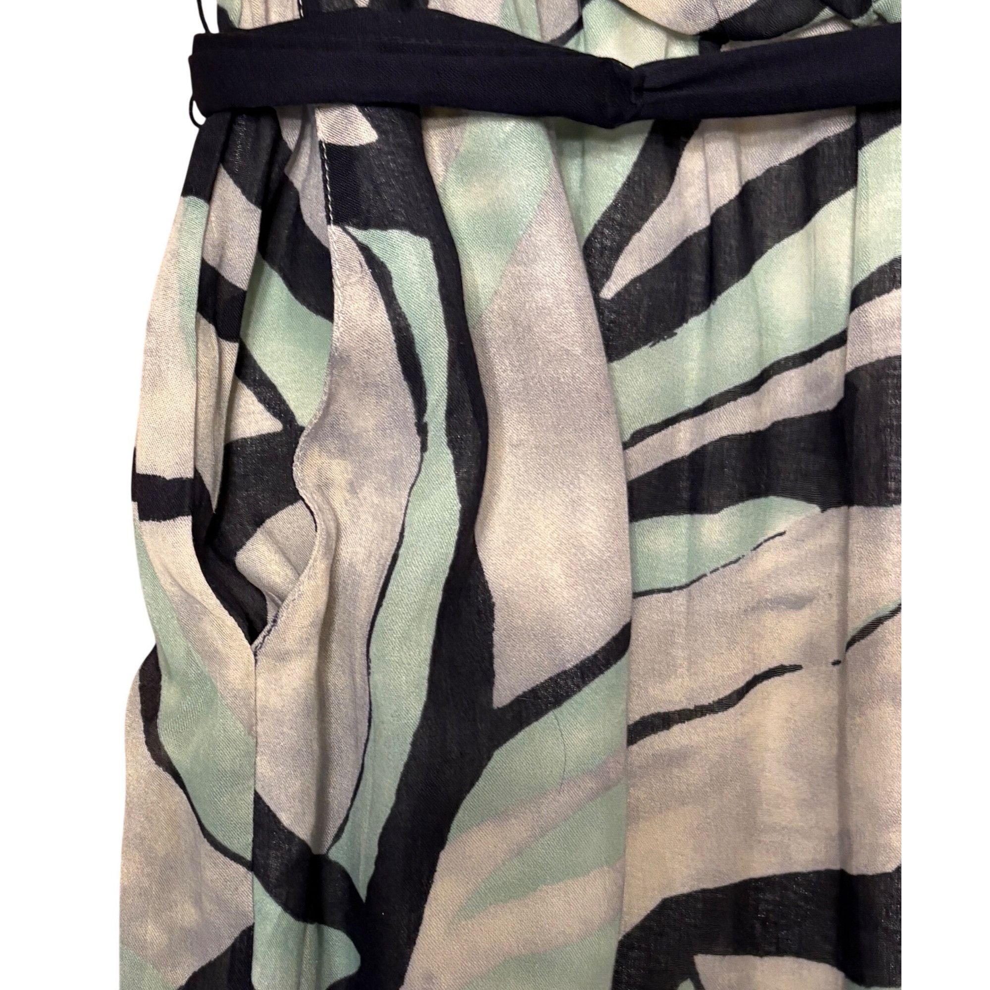 Anthropologie $98 NWT Anthropologie Odille M Dress Damselfly Sundress Gree Size M / US 6-8 / IT 42-44 - 4 Thumbnail