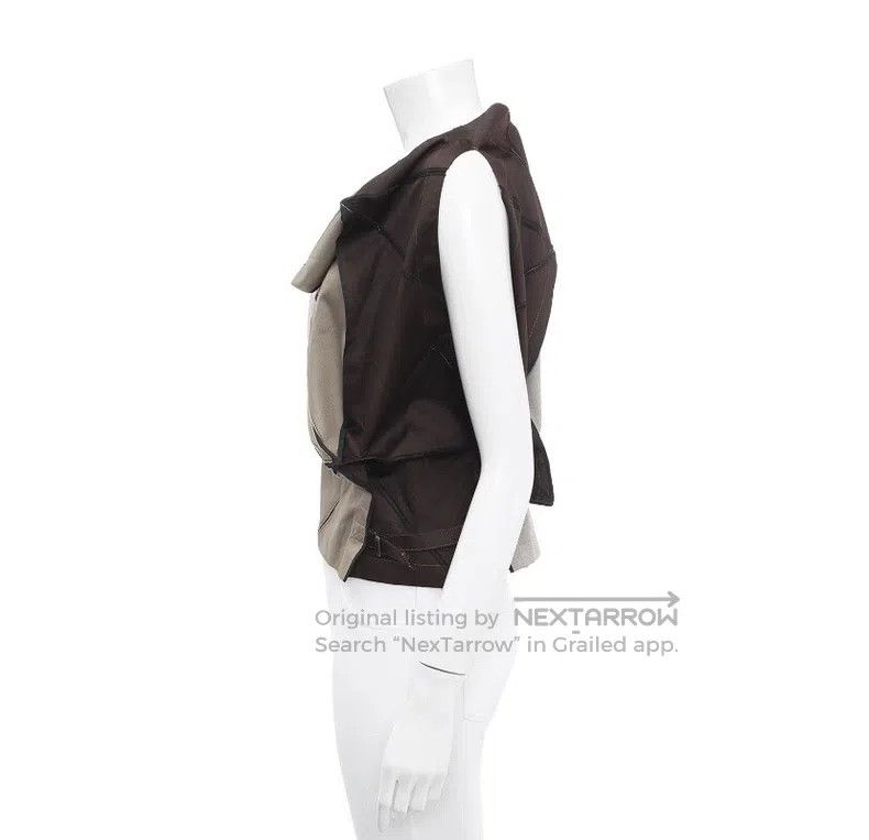 Issey Miyake Issey Miyake Origami Geometric Folded Women's Top Size L / US 10 / IT 46 - 2 Thumbnail