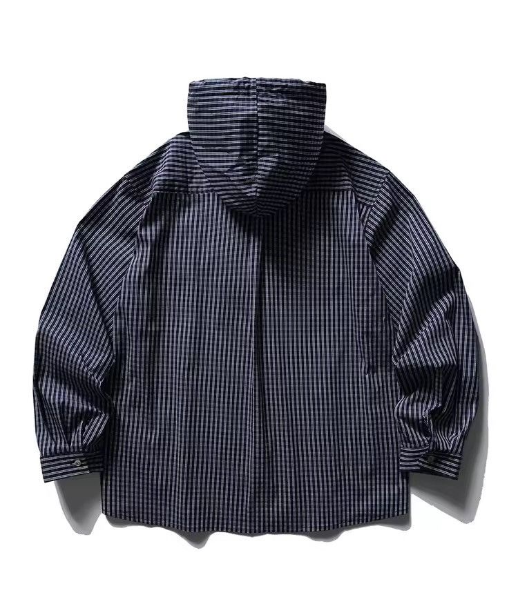 Japanese Brand Streetwear Outdoor Plaid Loose Retro Cargo Light Jacket Size US XXL / EU 58 / 5 - 2 Thumbnail