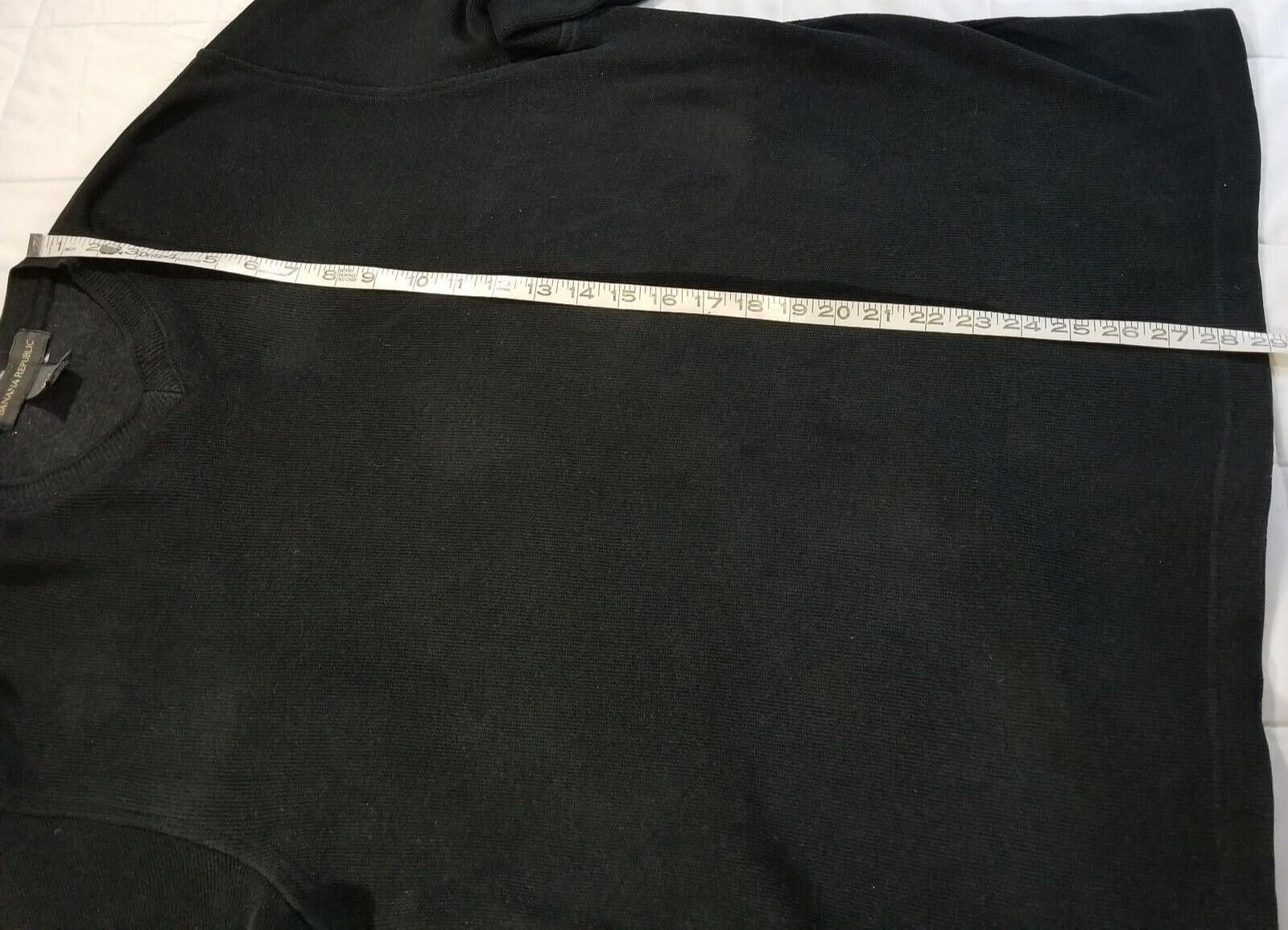 Banana Republic Banana Republic Large Black Sweater V Neck - Fast Shipping Size US L / EU 52-54 / 3 - 7 Thumbnail