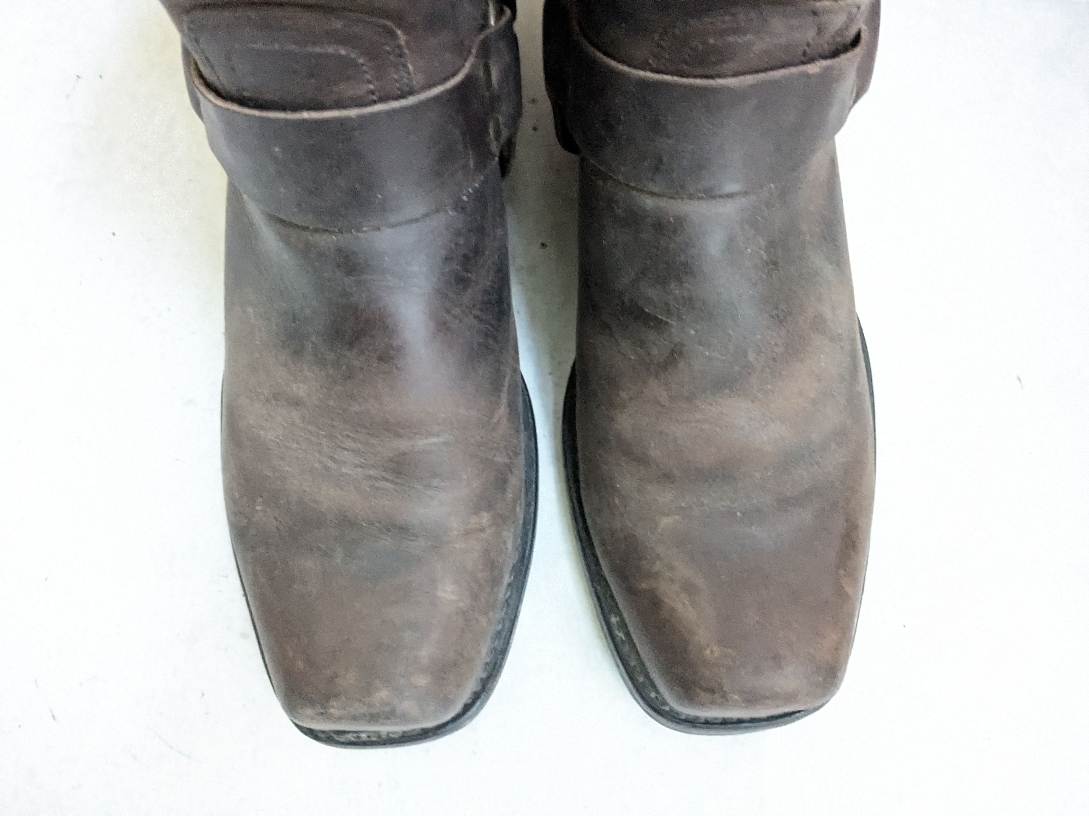 Frye Frye Harness Boots Brown 12 M Leather Size US 12 / EU 45 - 3 Thumbnail