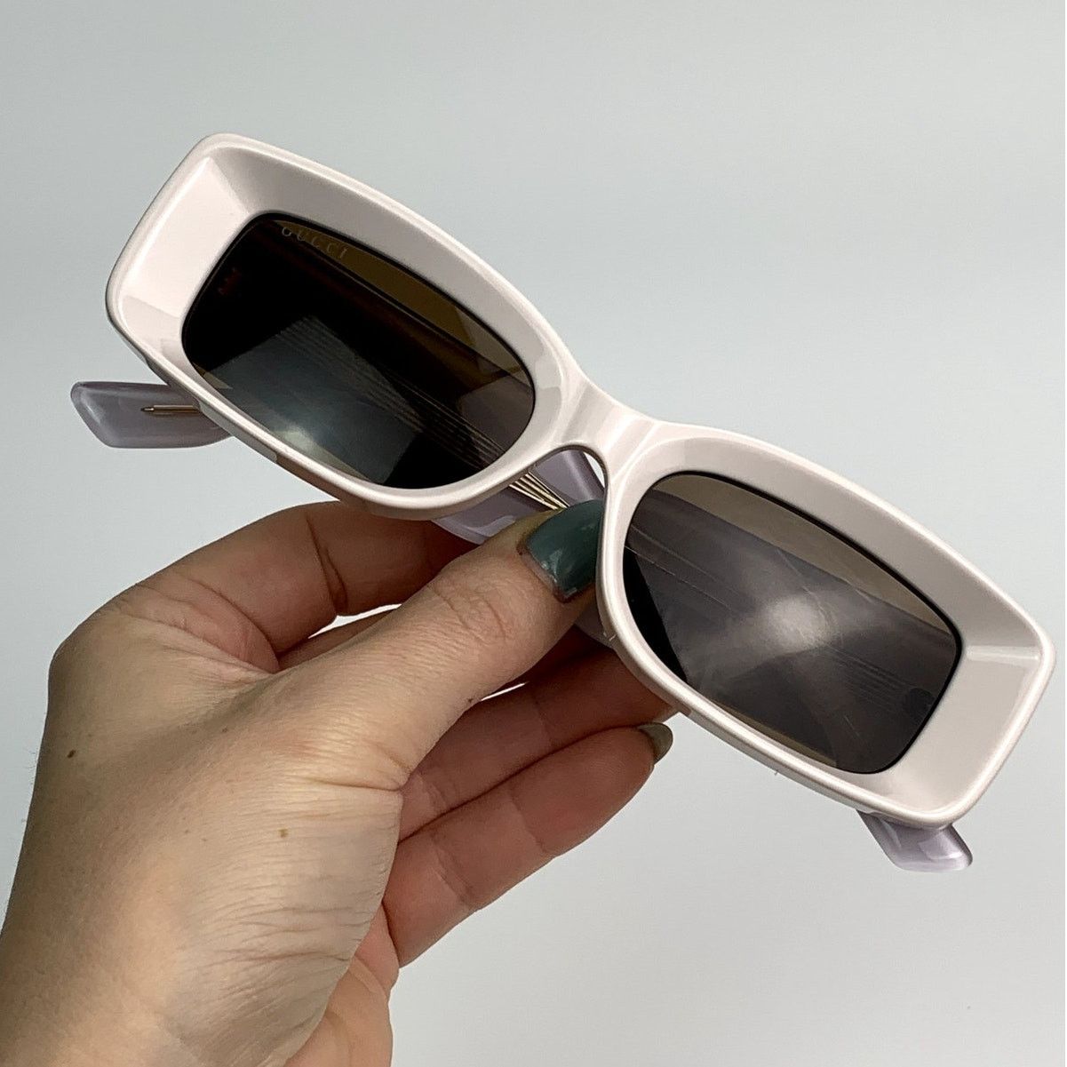 Gucci NEW Gucci Sunglasses GG1528S 003 Ivory Brown Women Authentic Size ONE SIZE - 9 Thumbnail