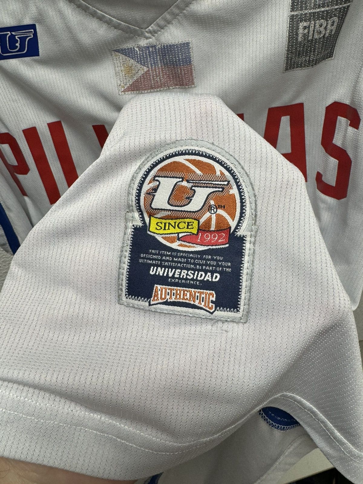 NBA Pilipinas fajardo 15 jersey fiba m-l sz nba basketball vntg Size US L / EU 52-54 / 3 - 3 Thumbnail