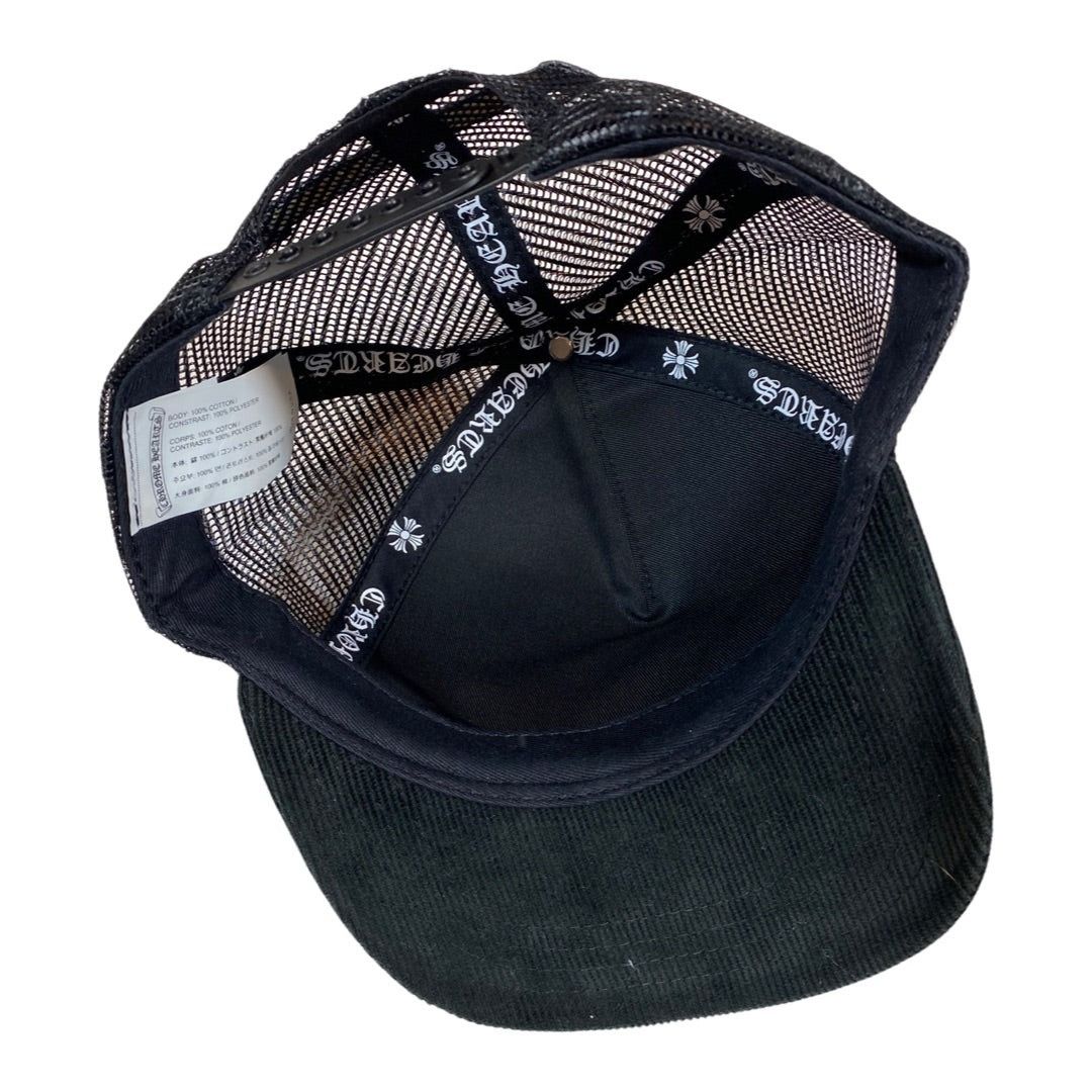 Chrome Hearts CH Corduroy Trucker Hat Size ONE SIZE - 4 Thumbnail