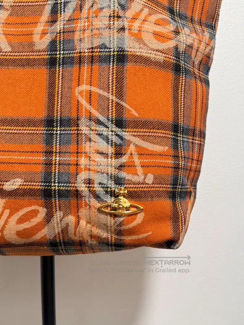 Vivienne Westwood Vivienne Westwood size os Graffiti check print punk handbag Size ONE SIZE - 2 Thumbnail
