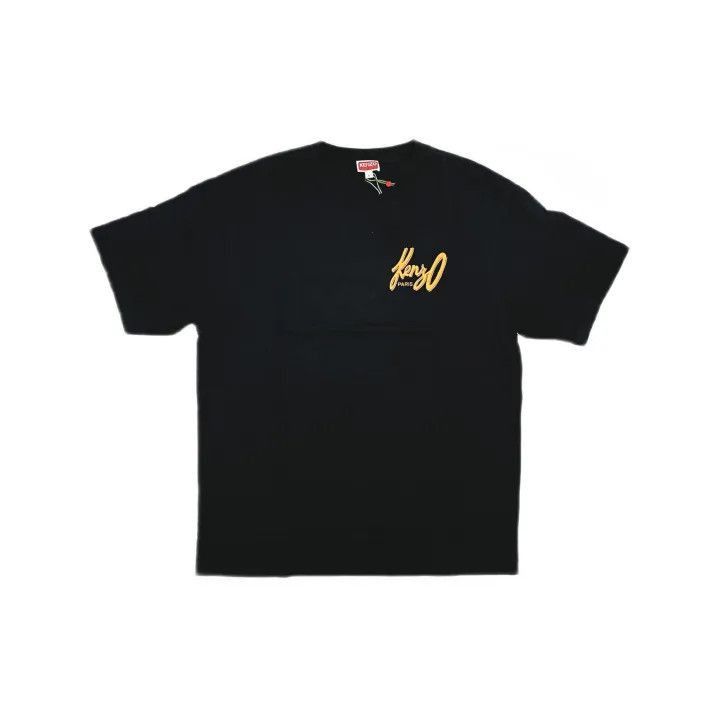 Kenzo Kenzo Black Graphic Print Short Sleeve T-Shirt -2507 Size US L / EU 52-54 / 3 - 2 Thumbnail