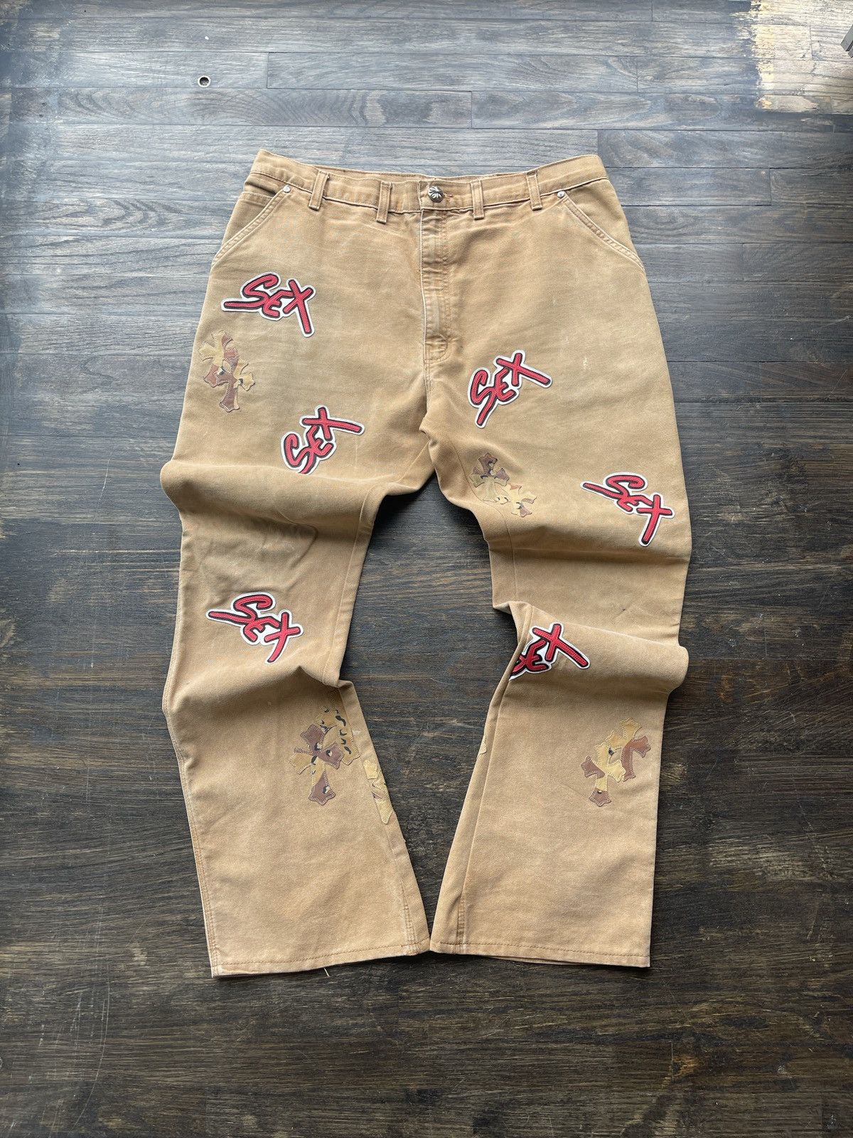 Chrome Hearts Chrome Hearts Matty Boy Sex Records Carpenter Pants | Grailed