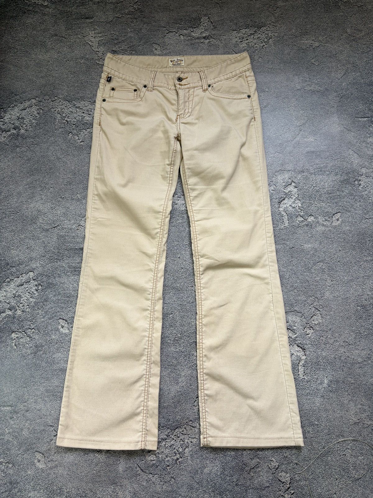 Polo Ralph Lauren Polo Ralph Lauren Kelly Jean Corduroy Pants Beige 28/6 Size 28" / US 6 / IT 42 - 1 Thumbnail