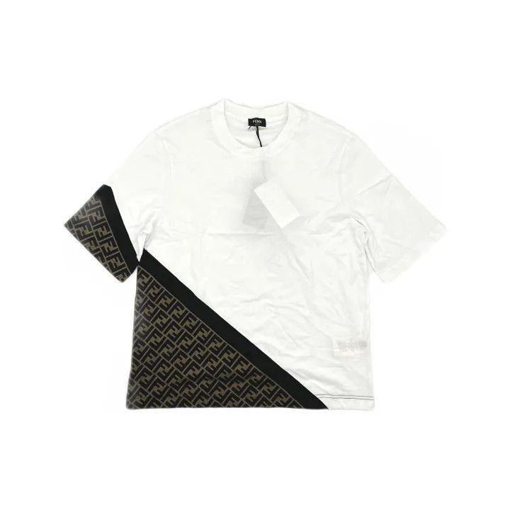 Fendi FENDI SS23 Logo Round Neck T-shirt for Men -2507 Size US S / EU 44-46 / 1 - 2 Thumbnail