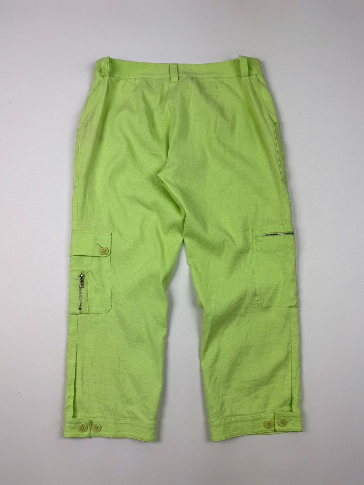 Ralph Lauren Black Label Ralph Lauren Black Label Linen Blend Capri Cargo Pants Size 27" / US 4 / IT 40 - 12 Thumbnail