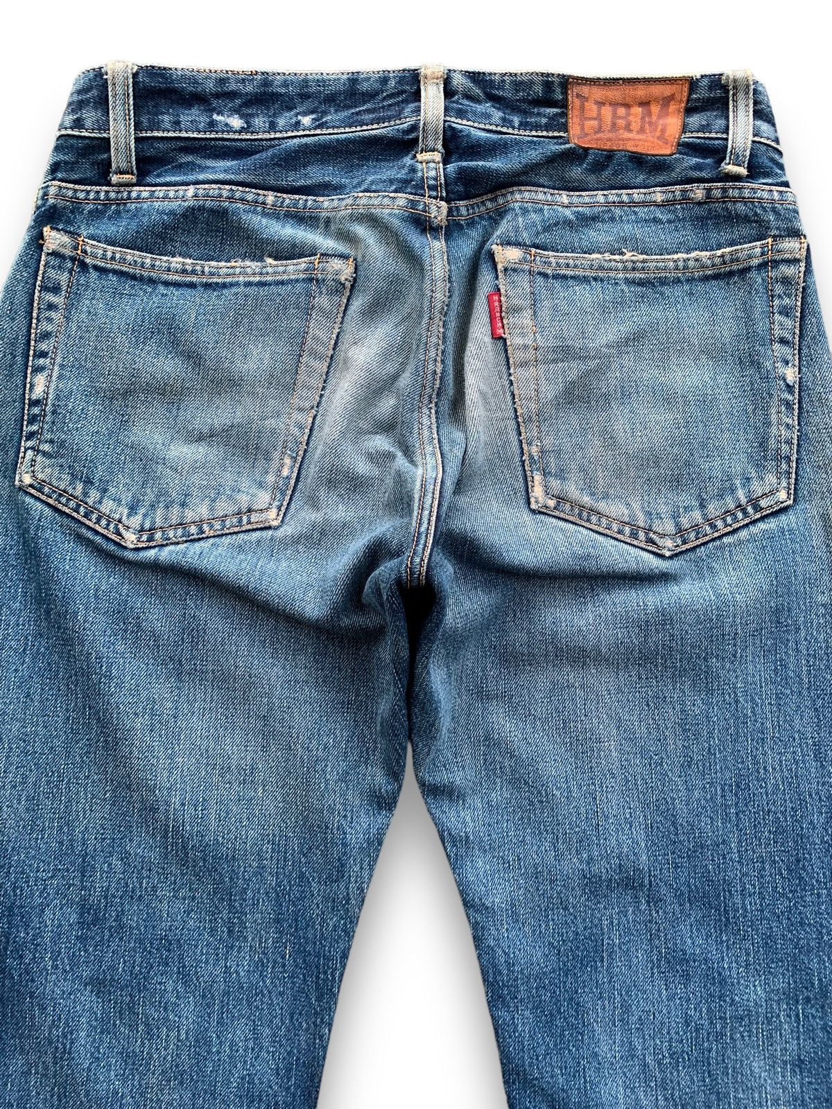 Kapital Kountry Hollywood Ranch Market HR405 Selvedge Patchwork Grunge Jeans Size US 31 - 17 Thumbnail