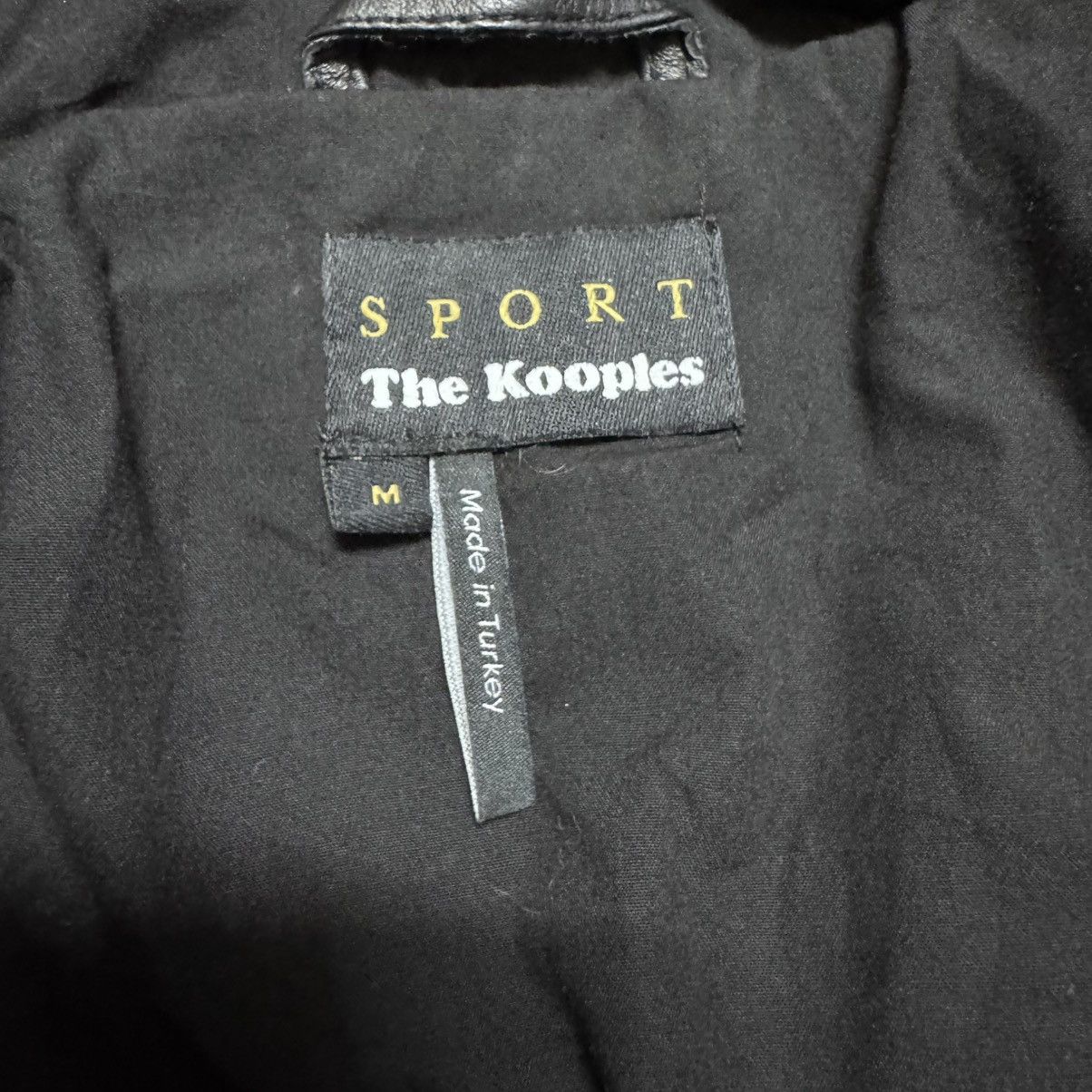 The Kooples The Kooples Leather Bomber Jacket Hooded Fluer Size US M / EU 48-50 / 2 - 16 Thumbnail
