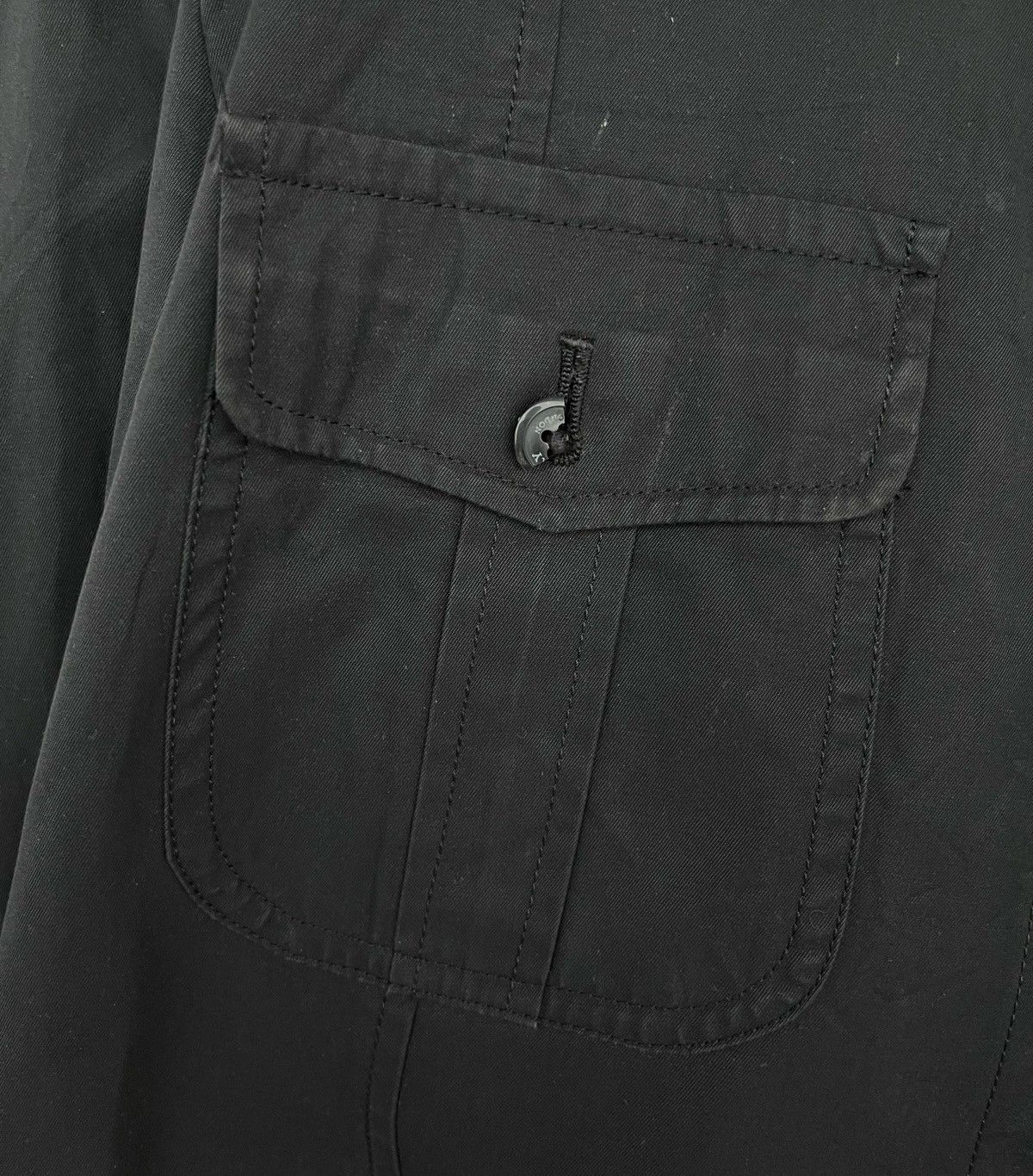 Burberry × Japanese Brand × Vintage Vintage Burberry London Button Up Black Jacket Size US M / EU 48-50 / 2 - 8 Thumbnail