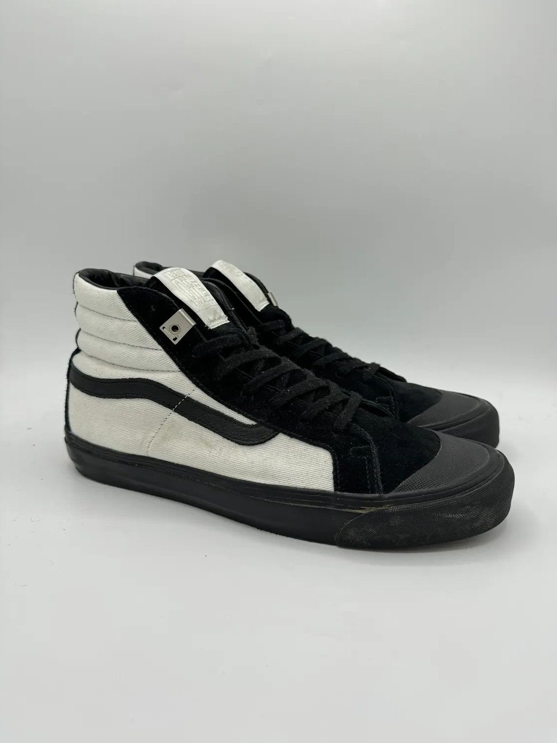 image of 1017 Alyx 9Sm x Alyx Vans Sk8-Hi Style 138 White Black Shoes, Men's (Size 11)