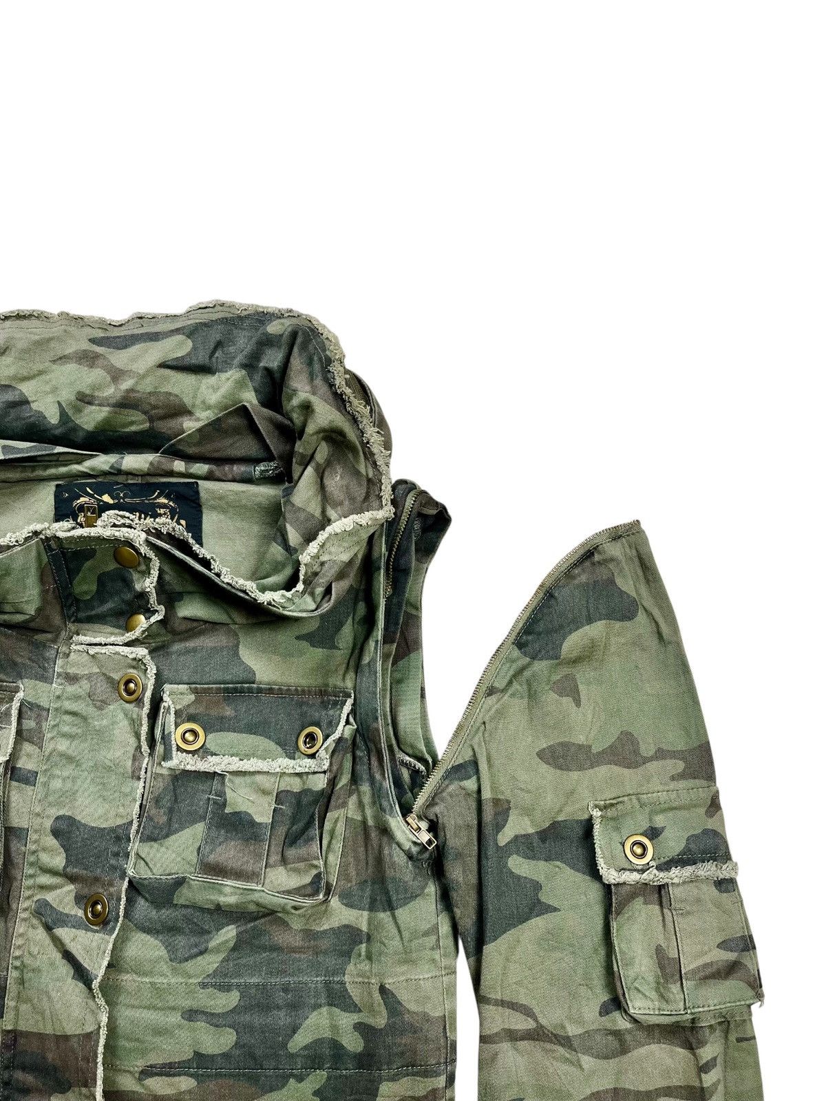 If Six Was Nine 2000s Zerosaii - Apocalypse Infantry Bono Jacket Size US M / EU 48-50 / 2 - 10 Thumbnail