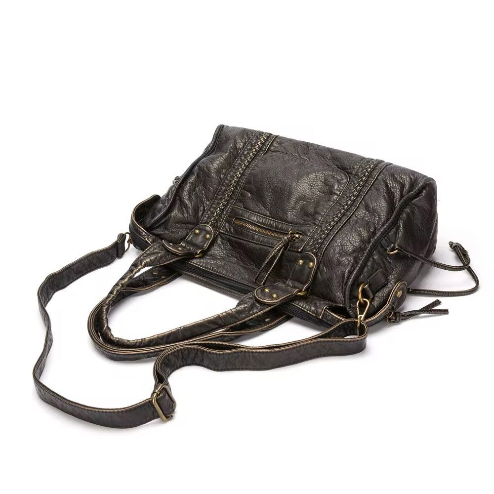 Vintage Vintage Pu Leather Hobo Shoulder Bag Size ONE SIZE - 6 Thumbnail