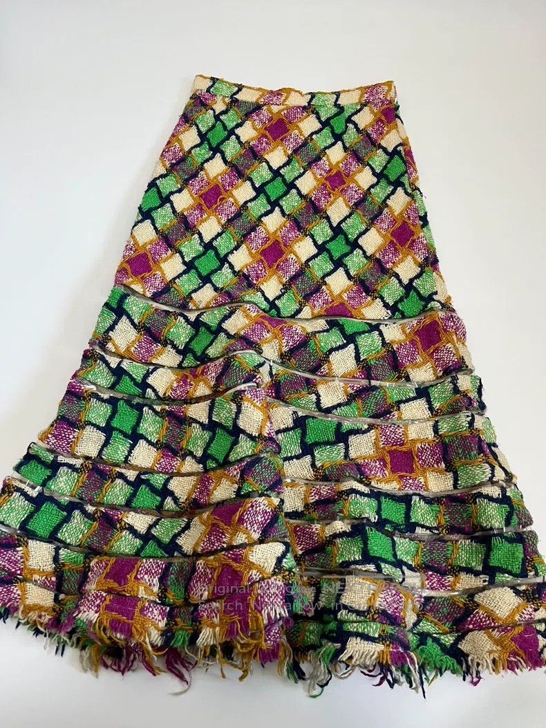 Junya Watanabe Junya Watanabe Plaid Skirt Size 34" / US 12 / IT 48 - 3 Thumbnail