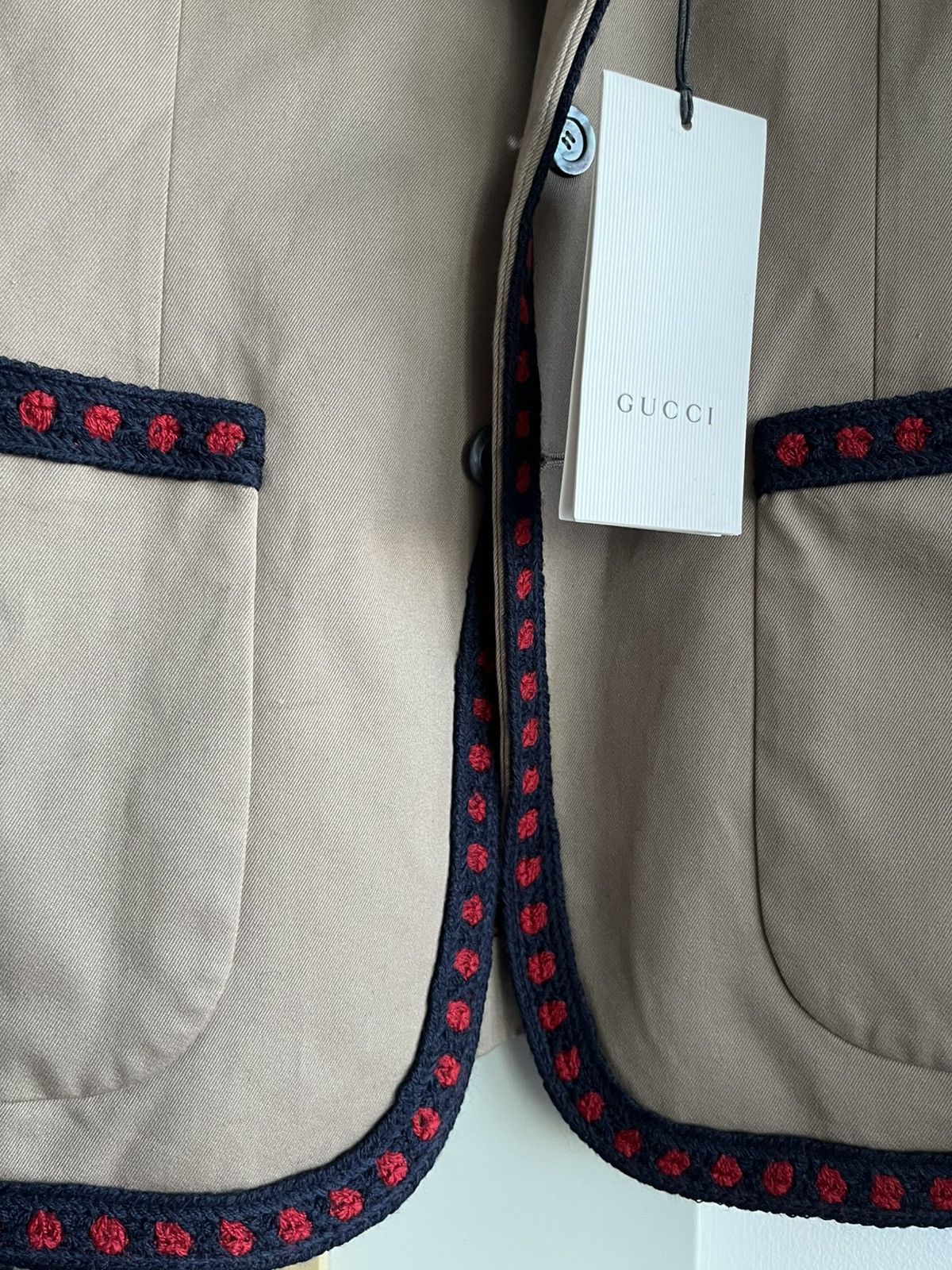 Gucci $3k Value Gucci SuperRunway 2015-16 Runway Celebrity Blazer Size 46S - 19 Thumbnail