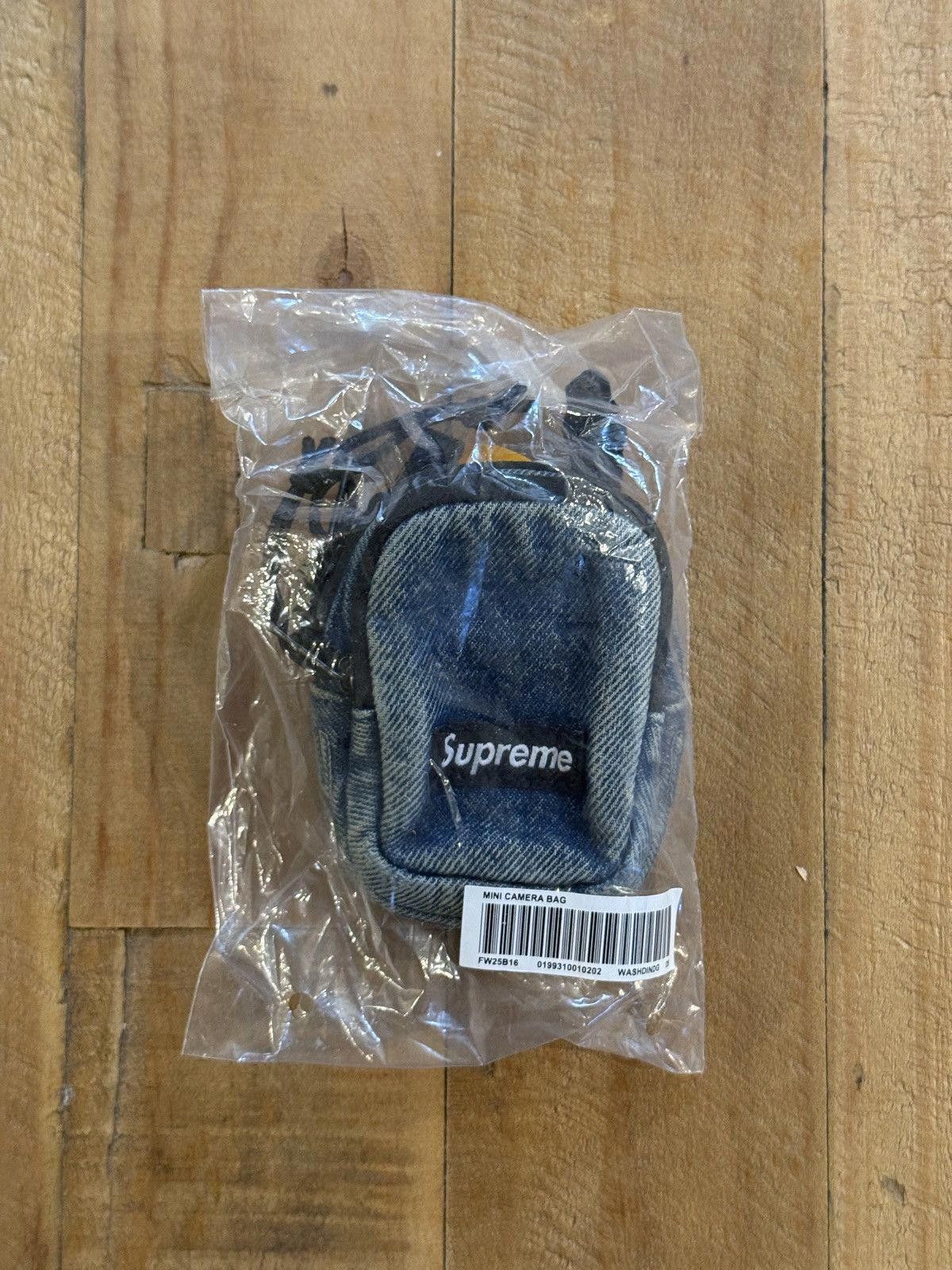 Supreme Supreme Denim Mini Utility Bag Washed Indigo Size ONE SIZE - 6 Thumbnail