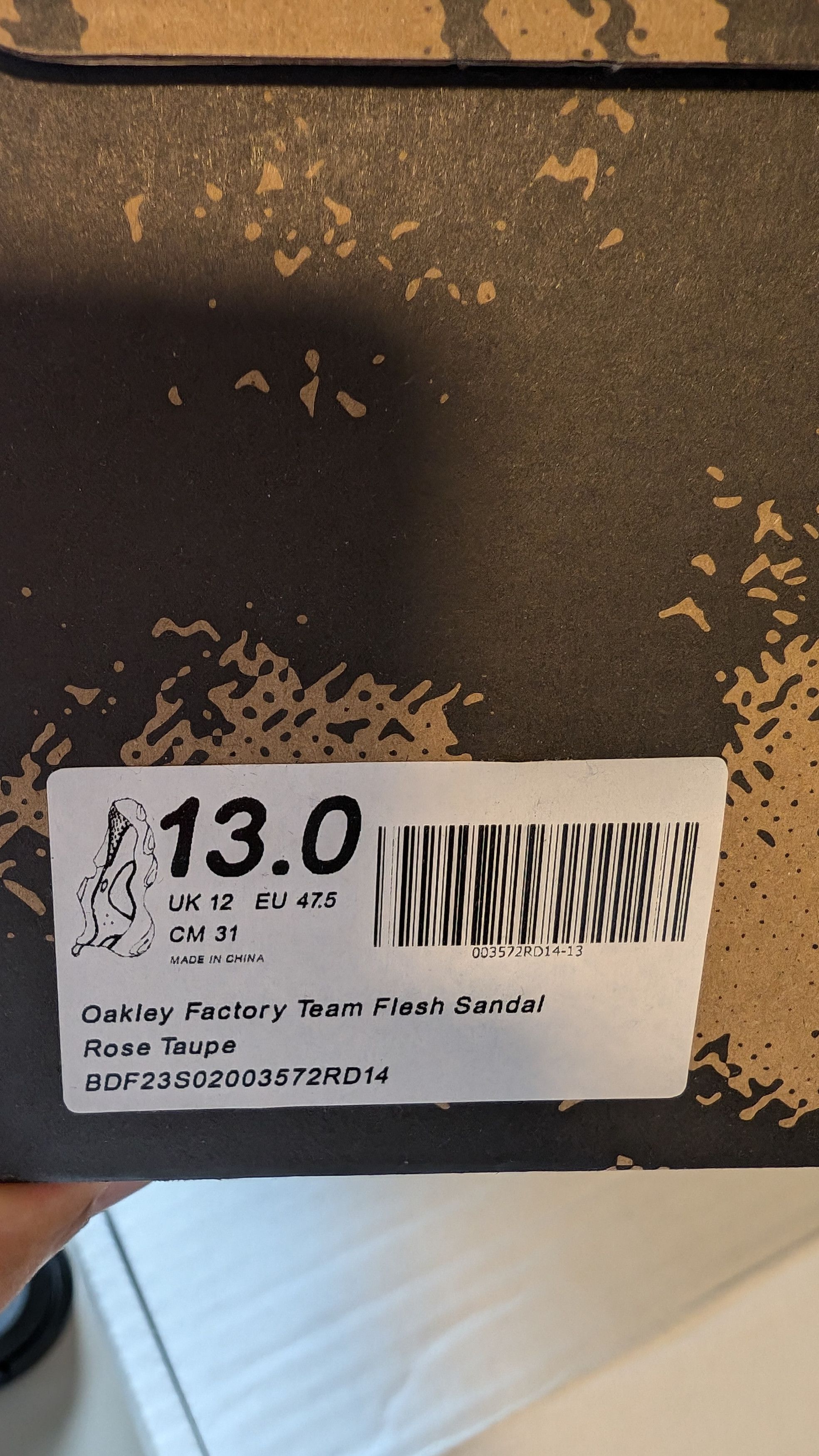 Oakley Oakley Factory Team – Flesh Sandal Rose/Taupe | Grailed