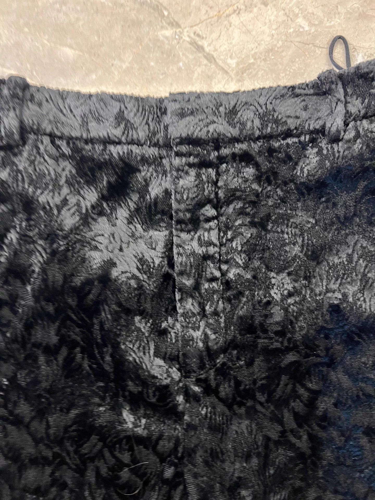 Saint Laurent Paris SLP Leopard Jacquard Bootcut Velvet Flared Pants Size 25" / US 0 / IT 36 - 4 Thumbnail