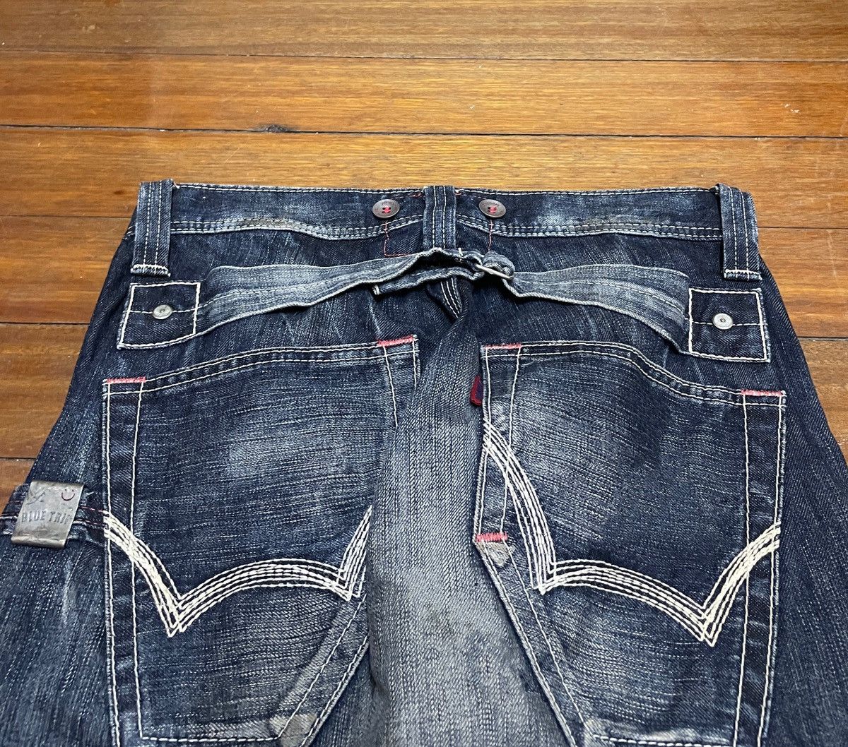 14th Addiction × Edwin × If Six Was Nine Rare Design Vintage Brand Edwin Carpenter Jeans 1990s Size US 30 / EU 46 - 4 Thumbnail