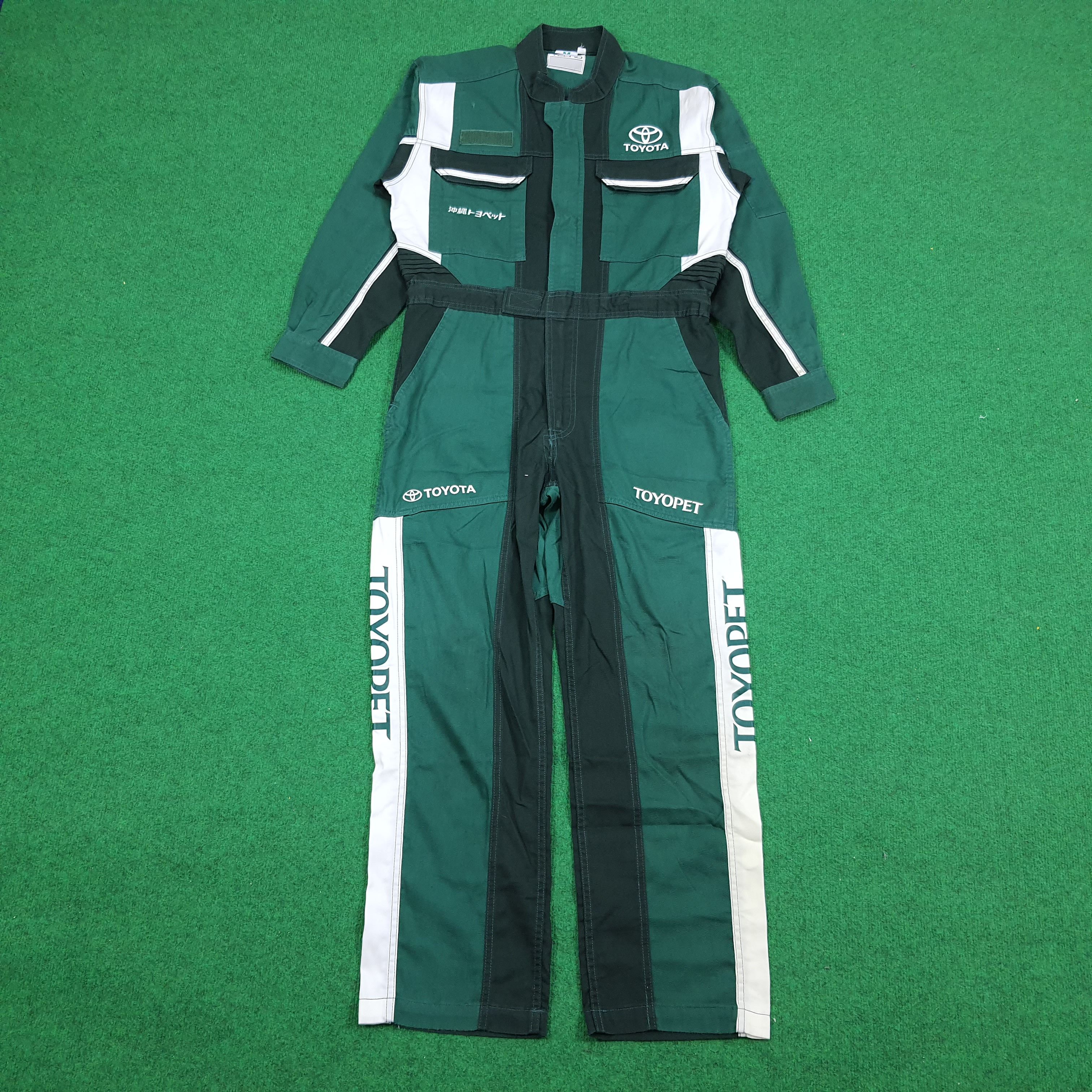 Japanese Brand × Vintage Vintage Toyota Tecno Japanese Brand Racing Work Coverall Size US M / EU 48-50 / 2 - 2 Thumbnail