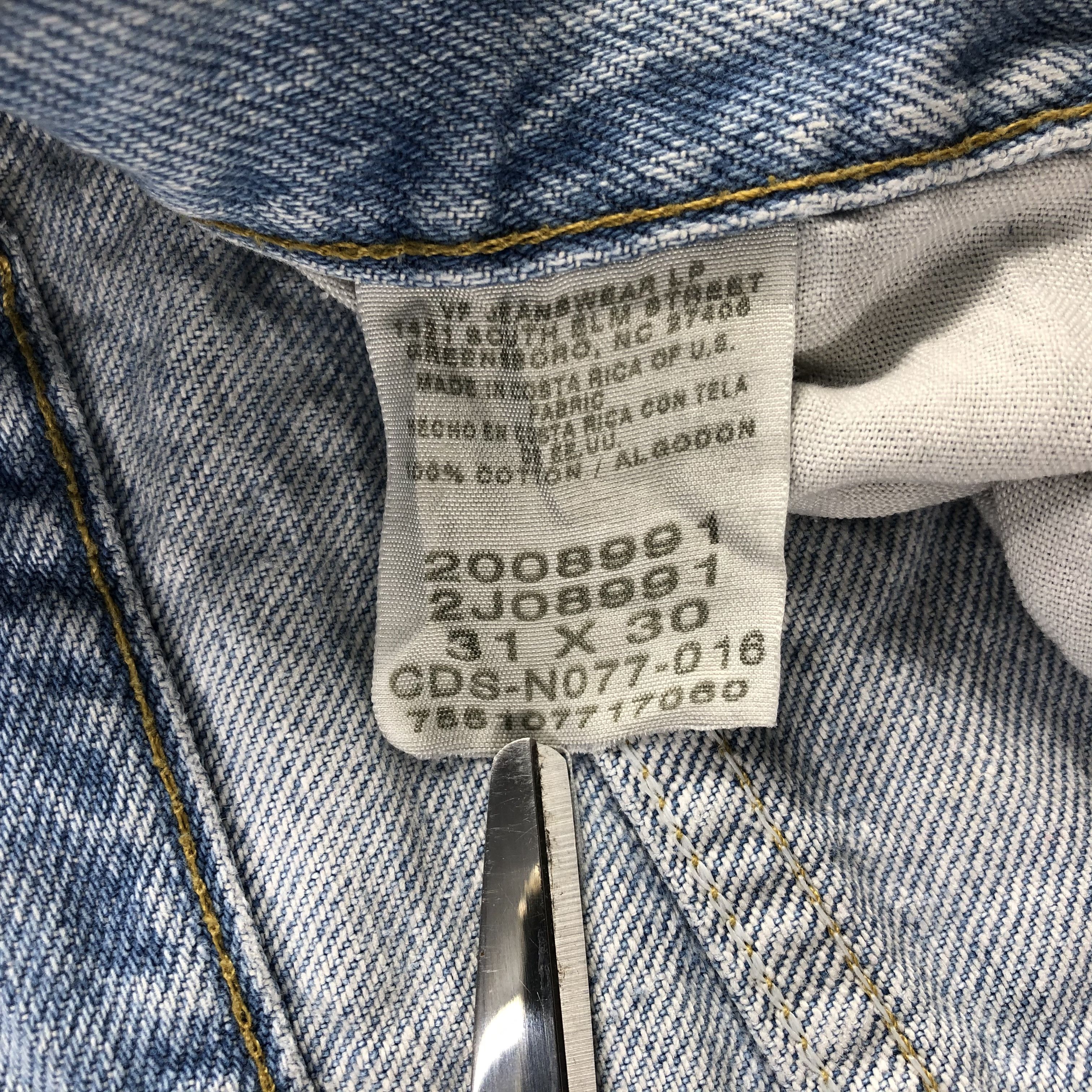 Lee Vintage Lee Jeans Medium Wash Denim KJ1119 Size US 31 - 10 Thumbnail