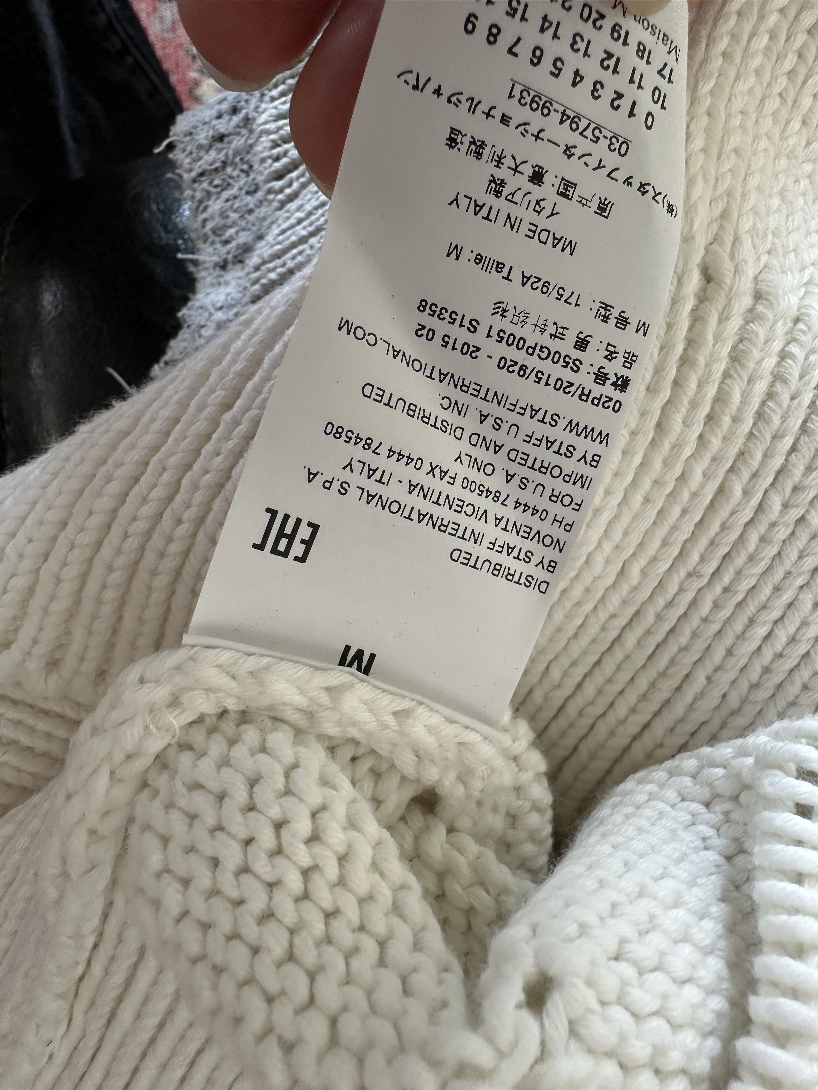 Maison Margiela Maison Margiela Distressed Knit Sweater Size US S / EU 44-46 / 1 - 9 Thumbnail