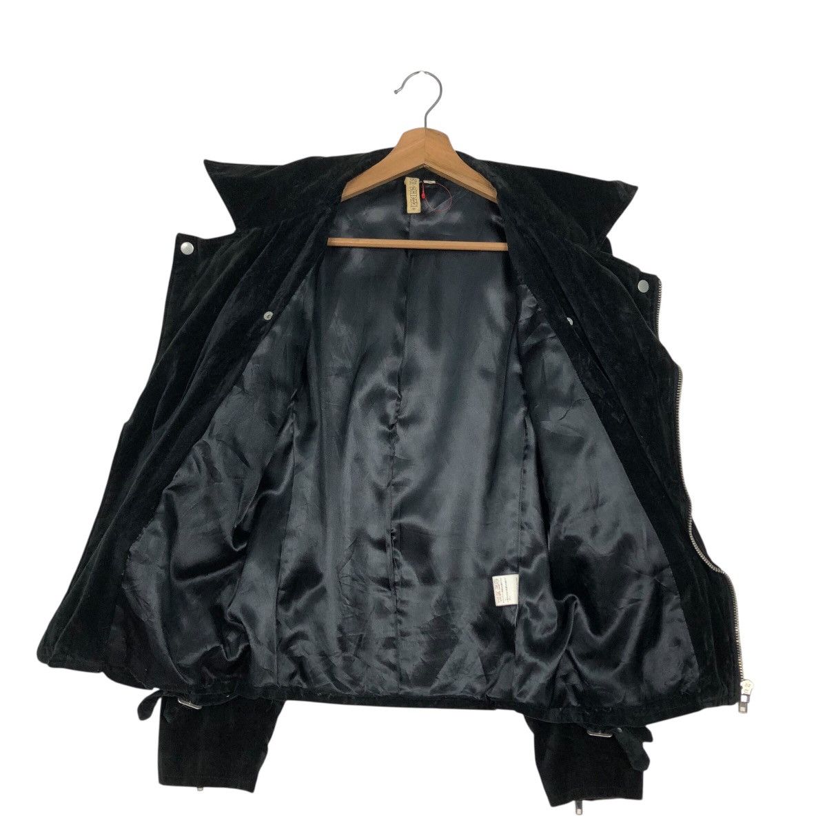Japanese Brand Vintage Bike Jacket Double Collar Velvet Shdhu Issey Miyake Size US M / EU 48-50 / 2 - 14 Thumbnail