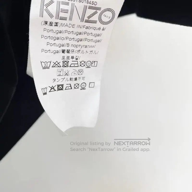 Kenzo KENZO Black Cotton Short-Sleeve T-Shirt . Size US M / EU 48-50 / 2 - 5 Thumbnail