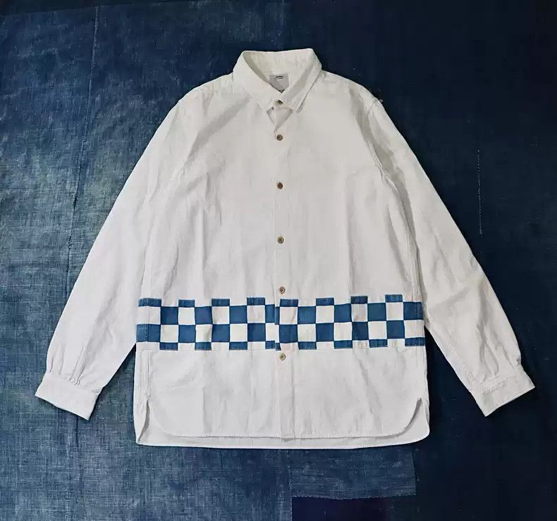 Visvim 17aw Longrider Shirt Checkrboard Border. Visvim 17aw