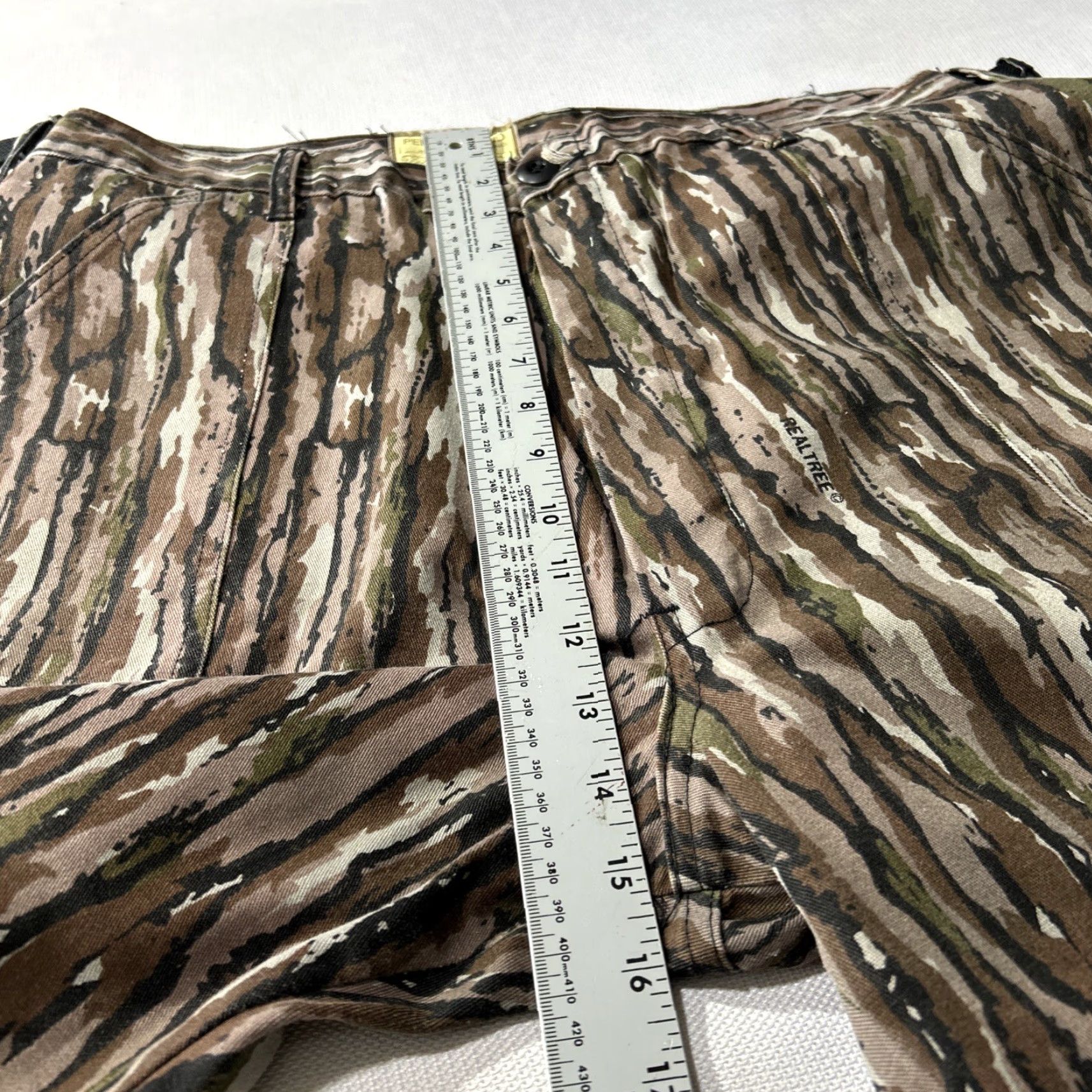 Realtree VINTAGE Pelican Camouflage Pants Men 36W 32L Green Realtree USA Reading Pants Mens Size US 36 / EU 52 - 7 Thumbnail