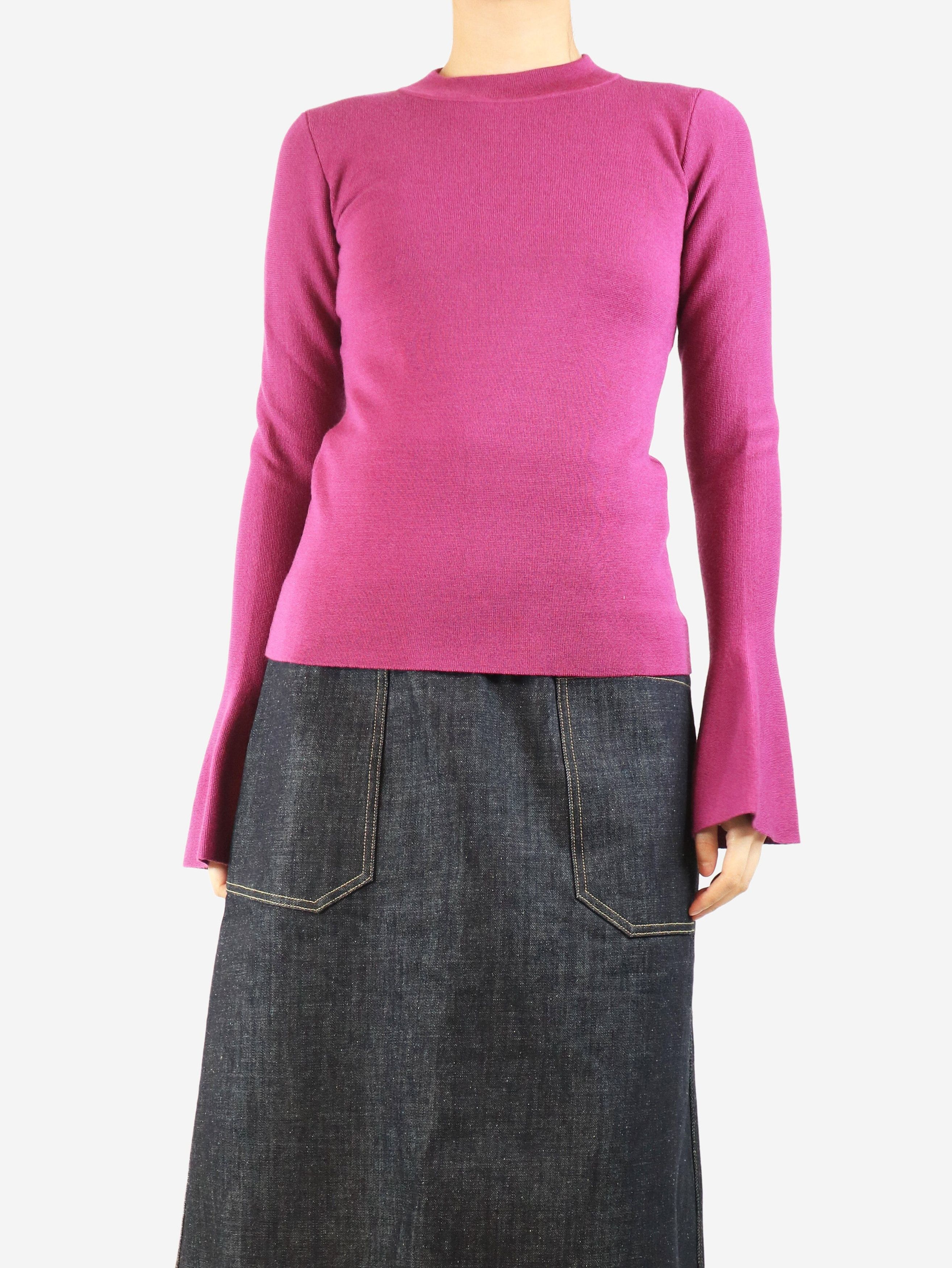 Other Purple flare-sleeved jumper - M Size M / US 6-8 / IT 42-44 - 1 Thumbnail