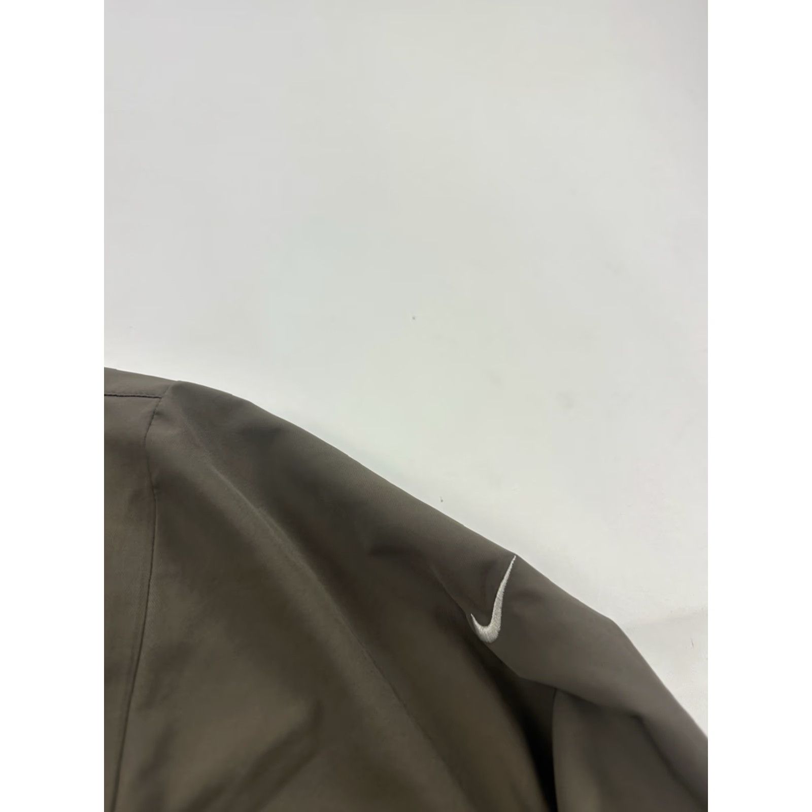 Nike VINTAGE Nike Jacket Mens XL Brown Pullover V-Neck Windbreaker Oswego Hill Club Golf Size US XL / EU 56 / 4 - 3 Thumbnail
