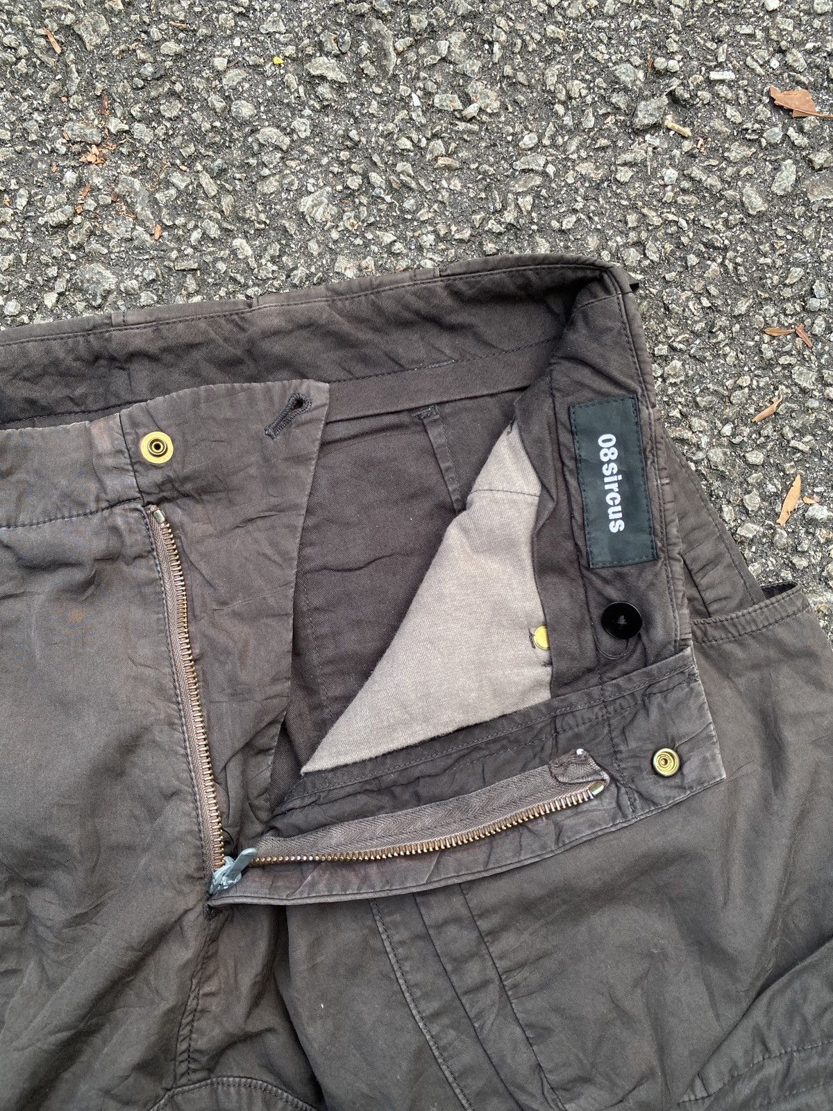 08sircus × Japanese Brand × Kiminori Morishita Kiminori Morishita x 08sircus Japan Sun Faded Trouser Pant Size US 30 / EU 46 - 16 Thumbnail