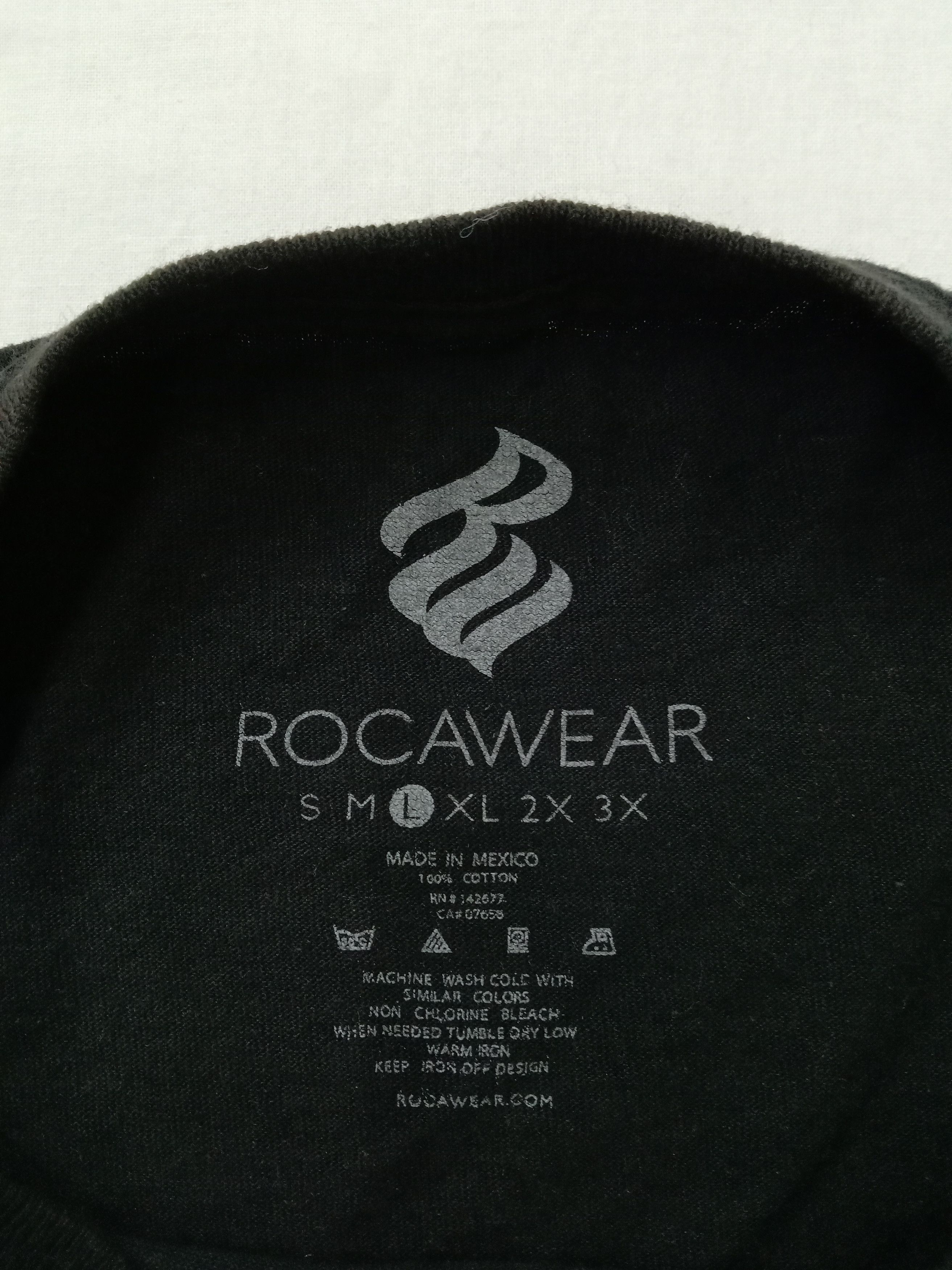 Rocawear Rocawear Big Logo Tshirt Size US L / EU 52-54 / 3 - 4 Thumbnail