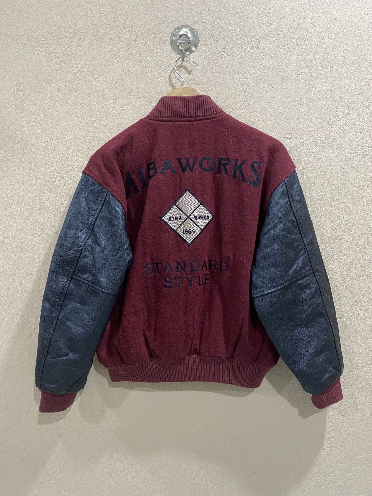 Vintage RARE VINTAGE AIBA WORKS VARSITY JACKET Size US S / EU 44-46 / 1 - 1 Thumbnail